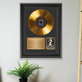 Def Leppard Hysteria Gold Record Framed Wall Art Rock Memorabilia
