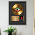 Phil Collins No Jacket Required Gold Record Framed Wall Art Decor