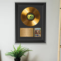 The Beatles Sgt. Pepper's Gold Record Framed Wall Art Memorabilia