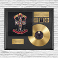 Personalized Guns N' Roses Appetite for Destruction Gold Record Frame