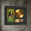 Personalized Bob Marley Exodus Gold Record Framed Wall Art Decor