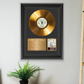Metallica ...And Justice for All Gold Record Framed Wall Art Decorv