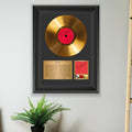 Falco Falco 3 Gold Record Framed Wall Art Pop Music Memorabilia