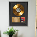 Louis Armstrong Satchmo Sings Gold Record Framed Wall Art Memorabilia