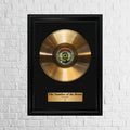 Iron Maiden The Number of the Beast Gold Record Framed Wall Art