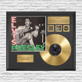 Personalized Elvis Presley Gold Record Framed Wall Art Music Memorabilia