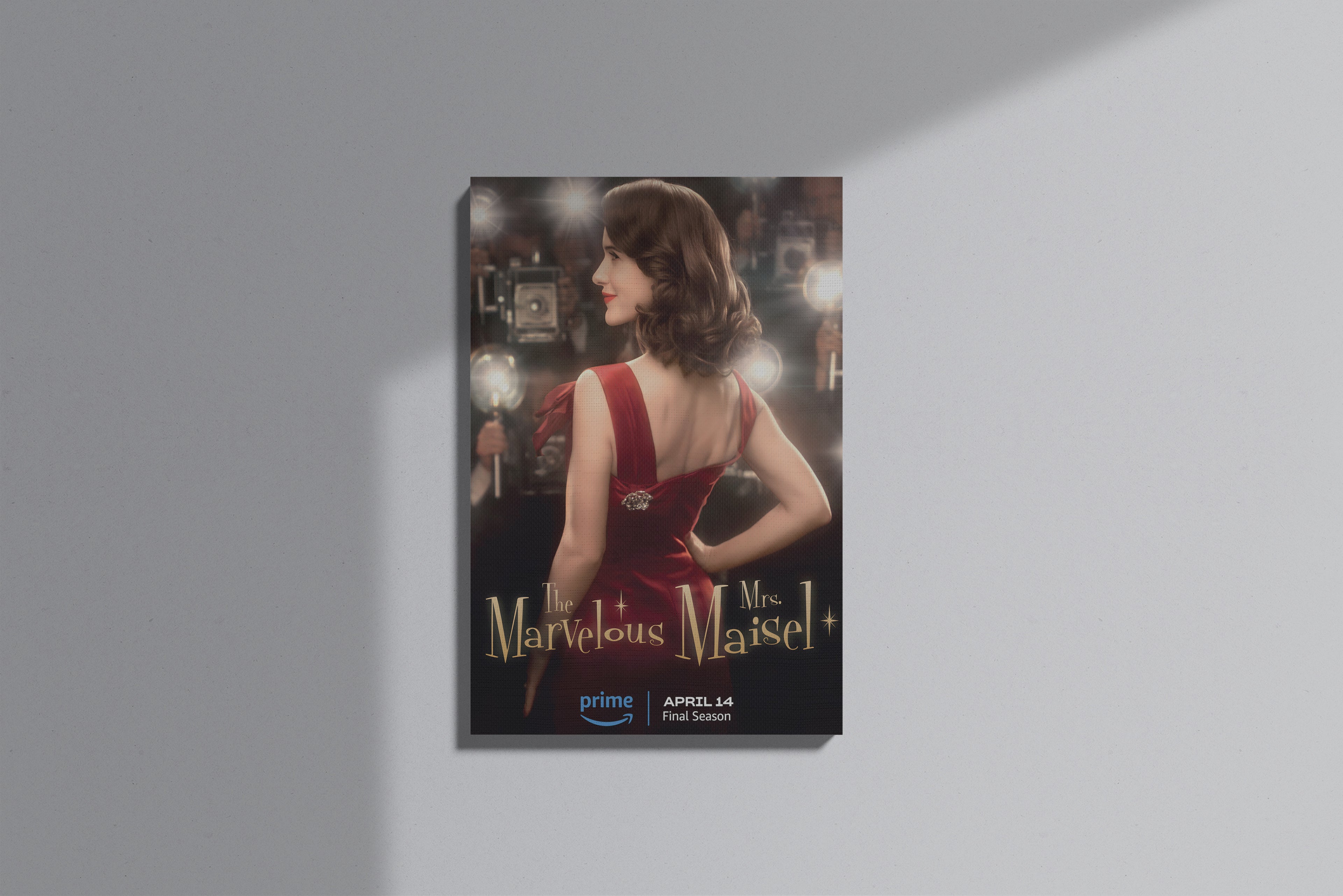 GeekCultcha The Marvelous Mrs. Maisel Premium Canvas Print