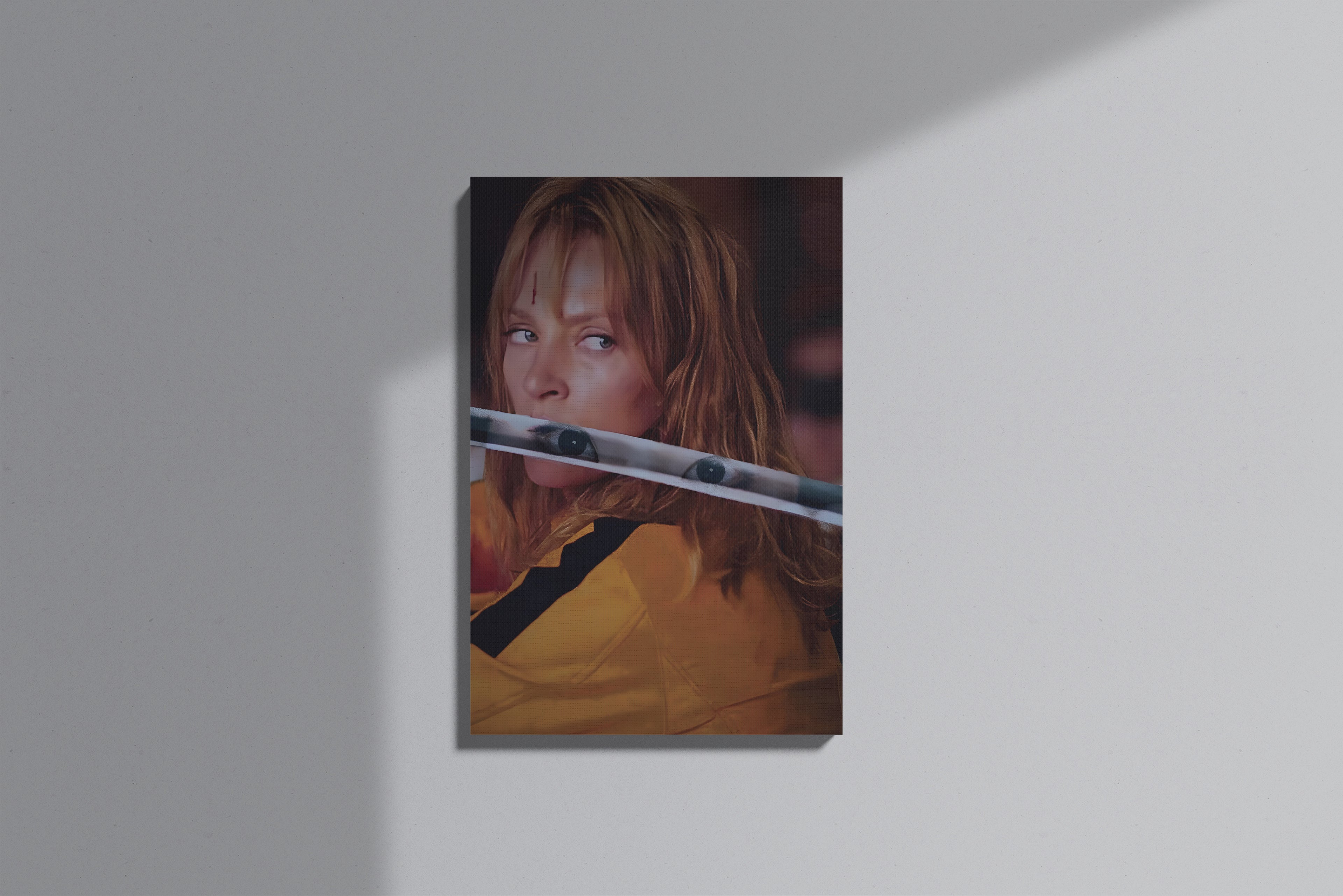 GeekCultcha Kill Bill Beatrix Kiddo Premium Canvas Print