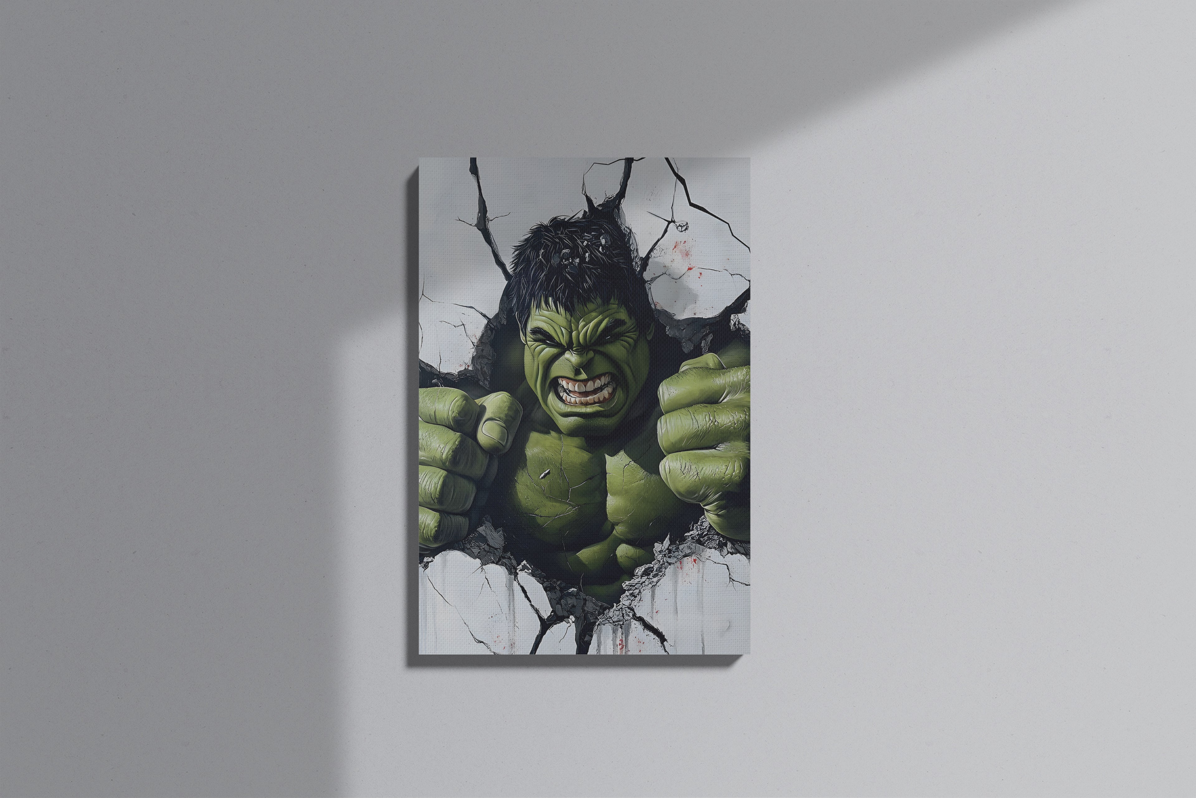 GeekCultcha Marvel Hulk Premium Canvas Print