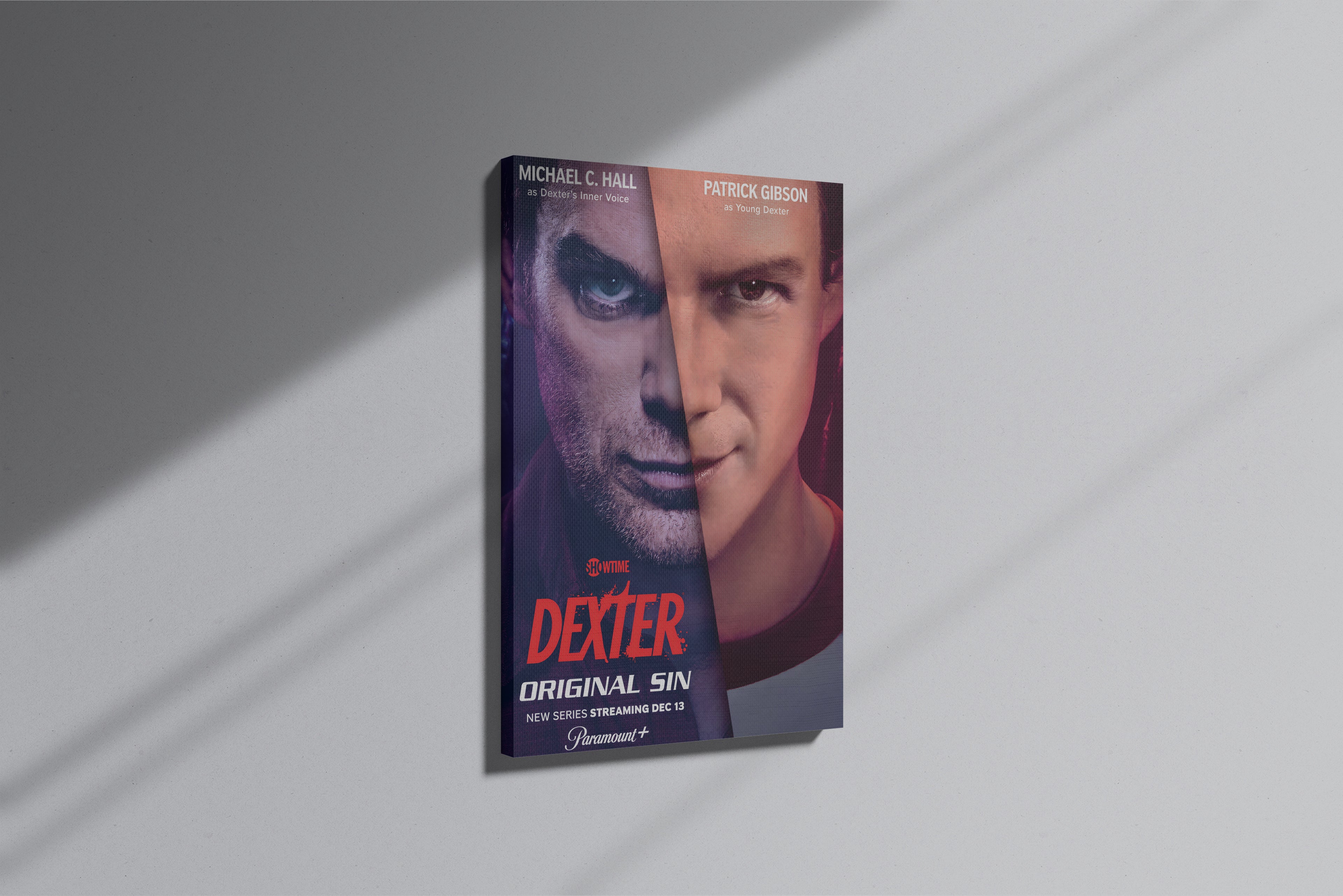 GeekCultcha Dexter Original Sin Premium Canvas Print