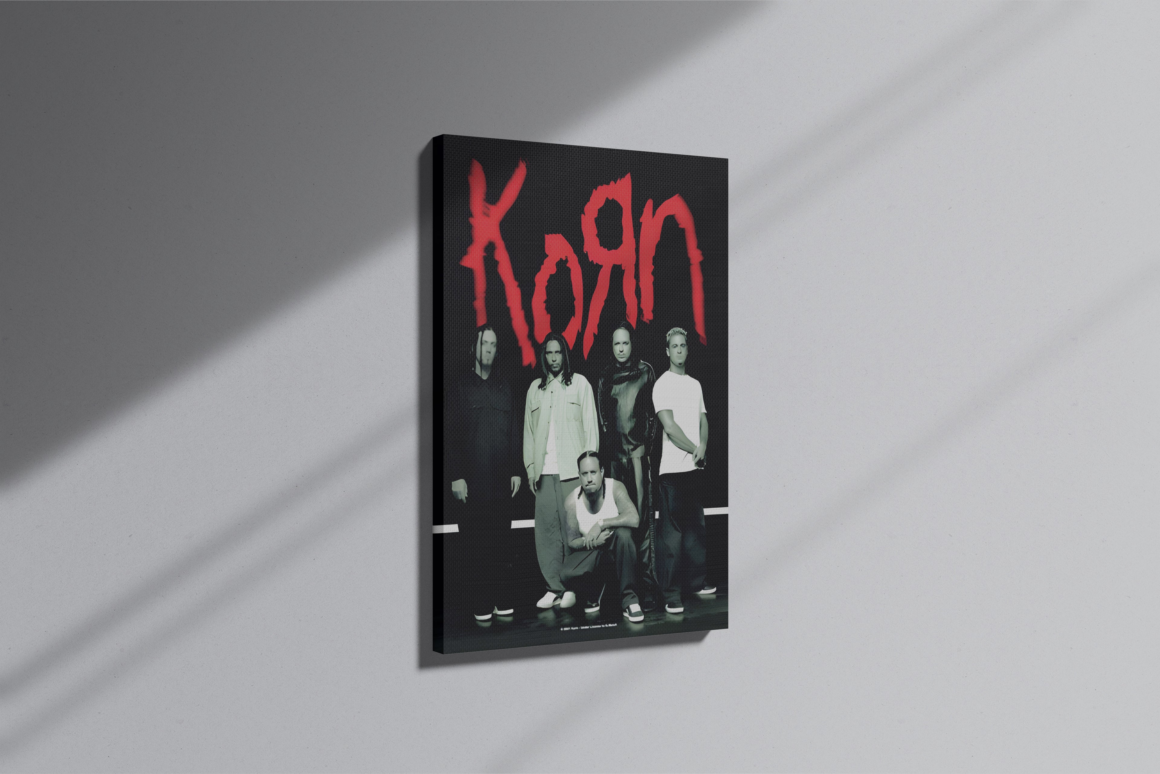 GeekCultcha Korn Group Premium Canvas Print