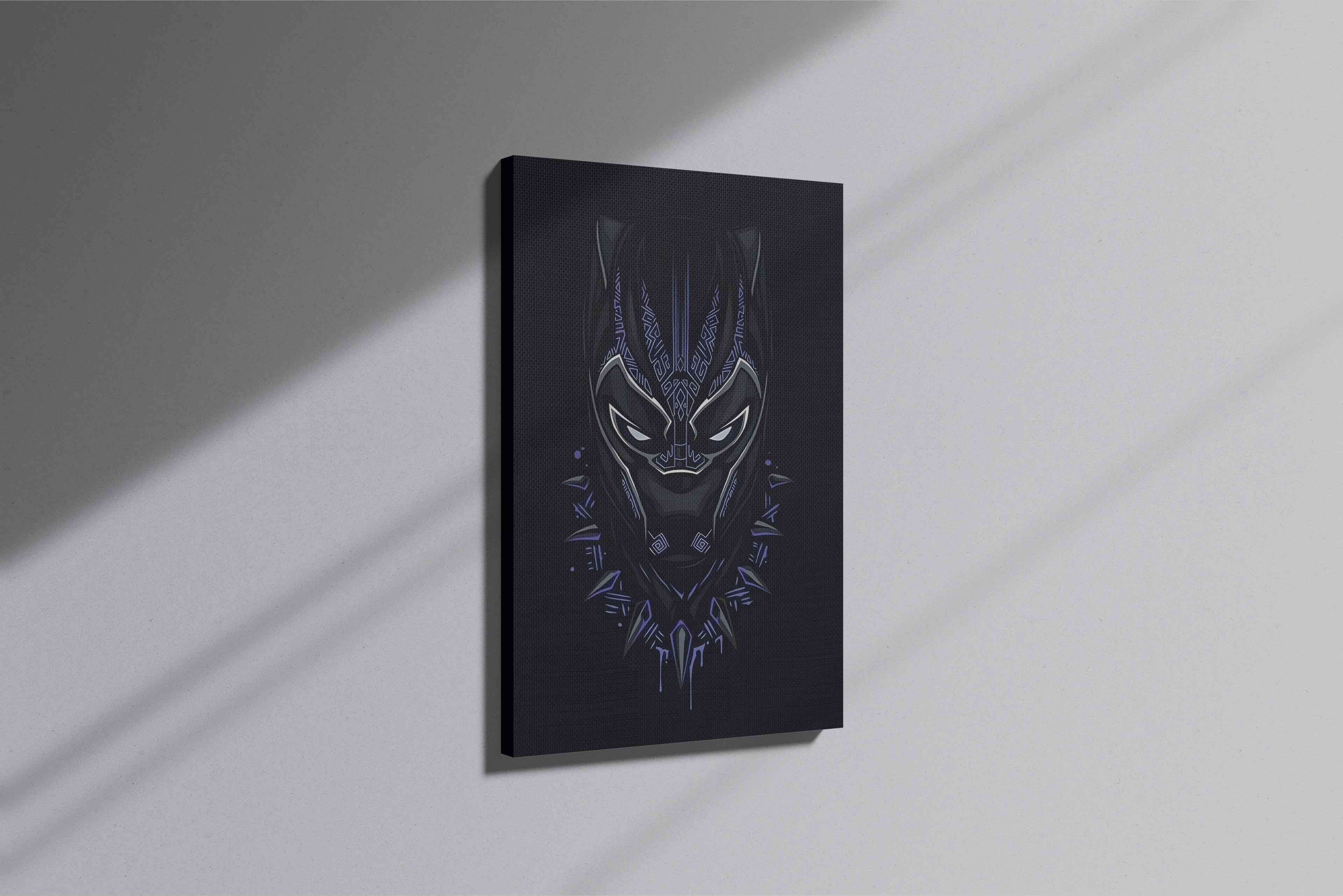 GeekCultcha Marvel Black Panther Premium Canvas Print