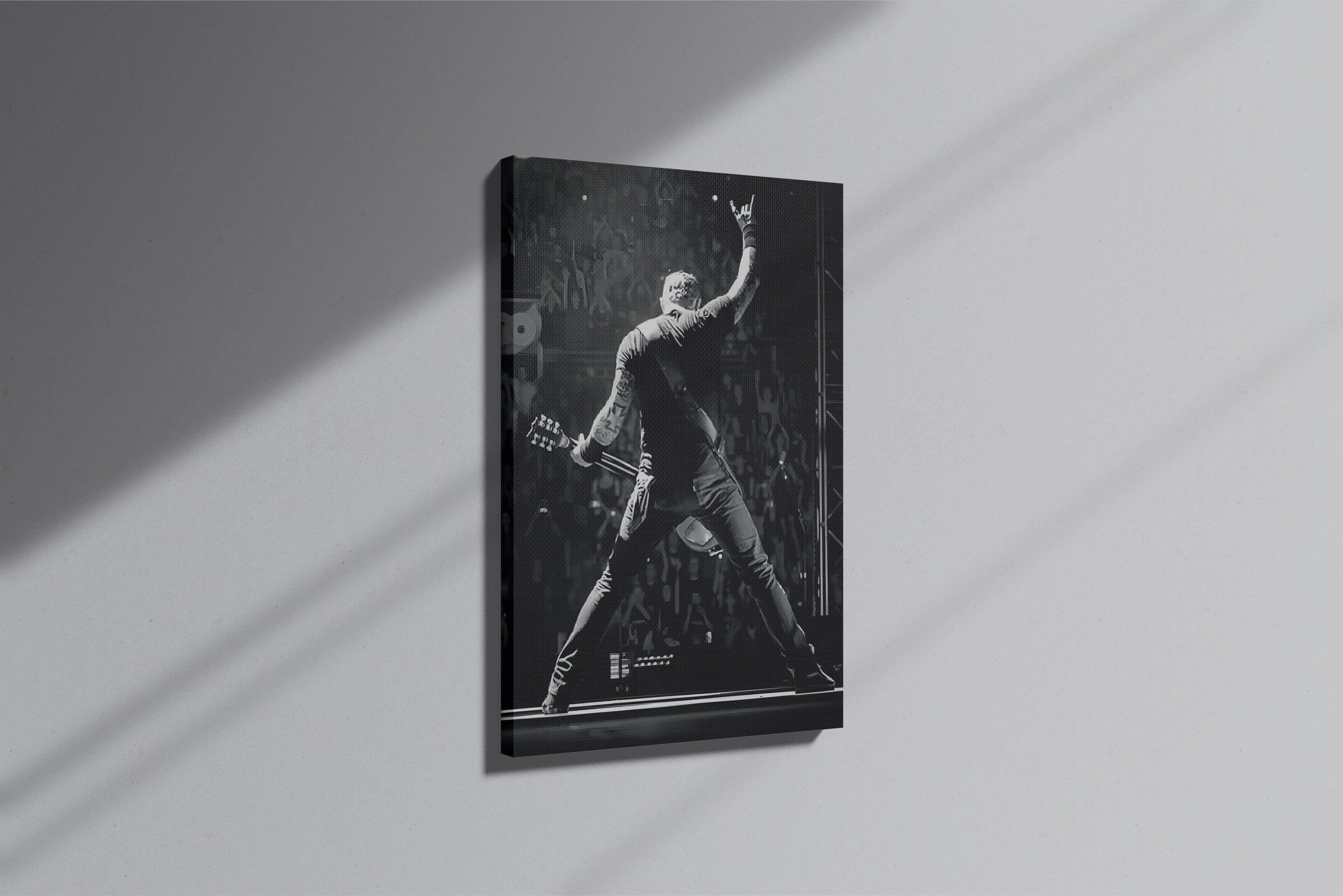 GeekCultcha Metallica Concert Themed Premium Canvas Painting