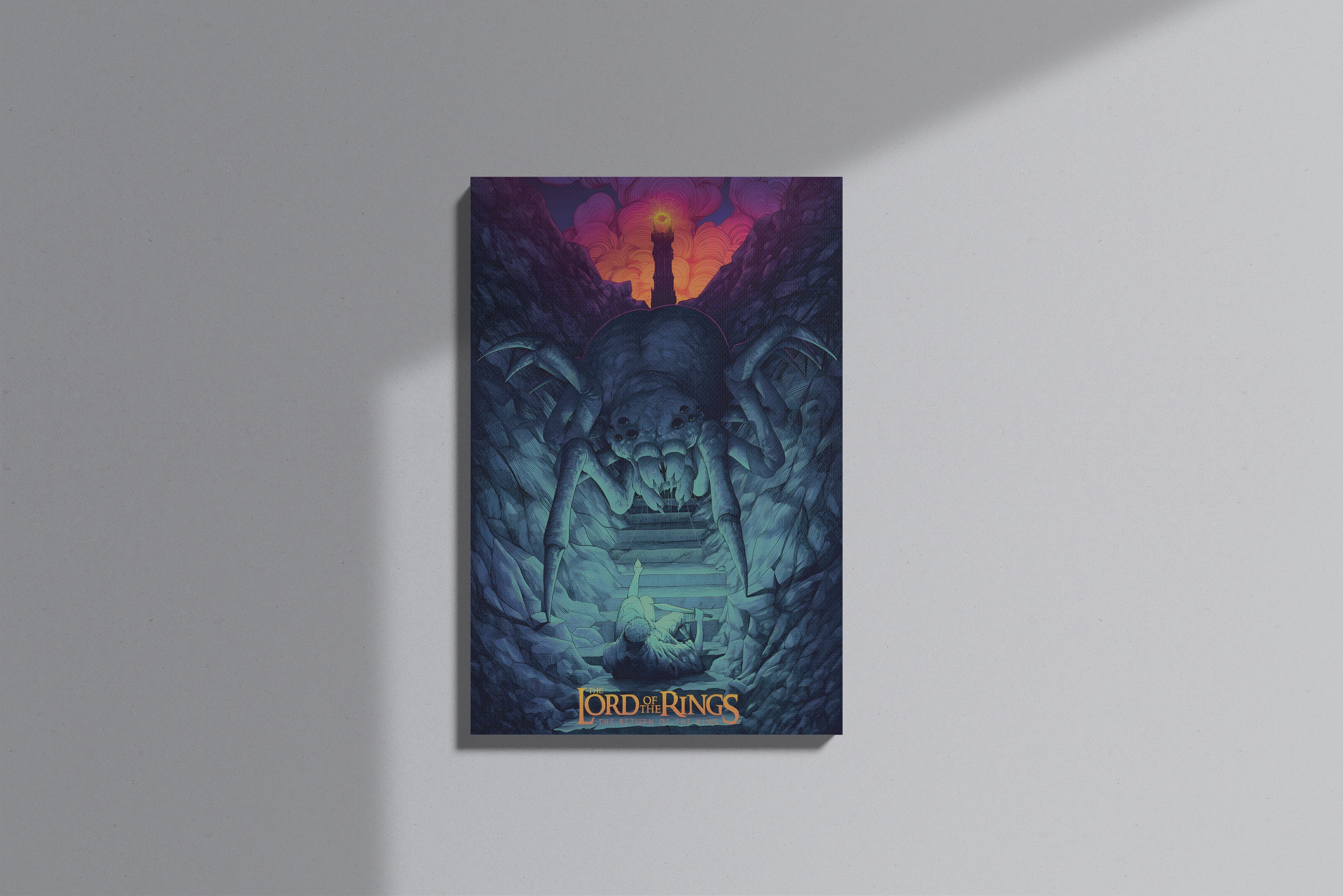 GeekCultcha The Lord of the Rings Shelob Premium Canvas Print