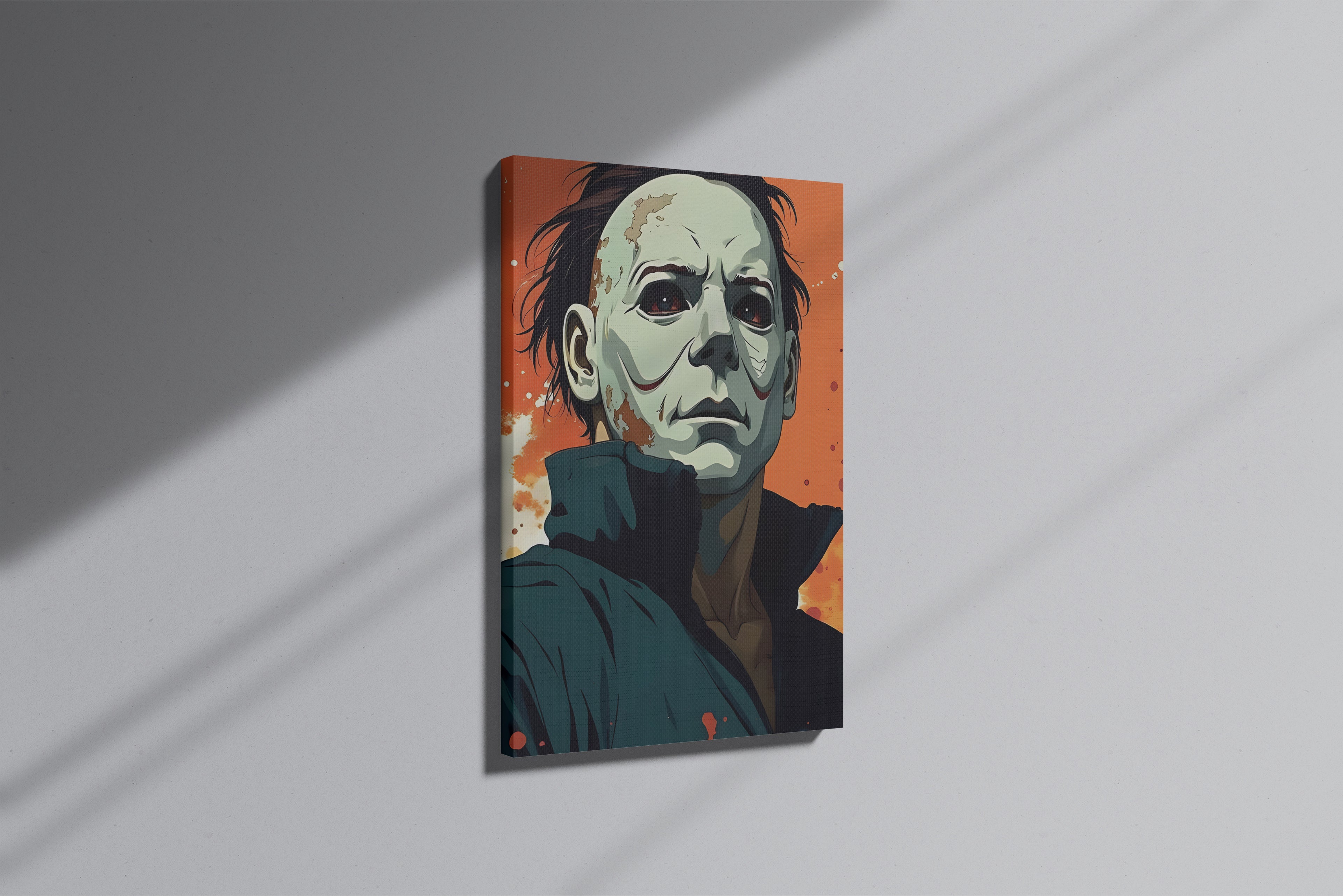 GeekCultcha Halloween Michael Myers Premium Canvas Print