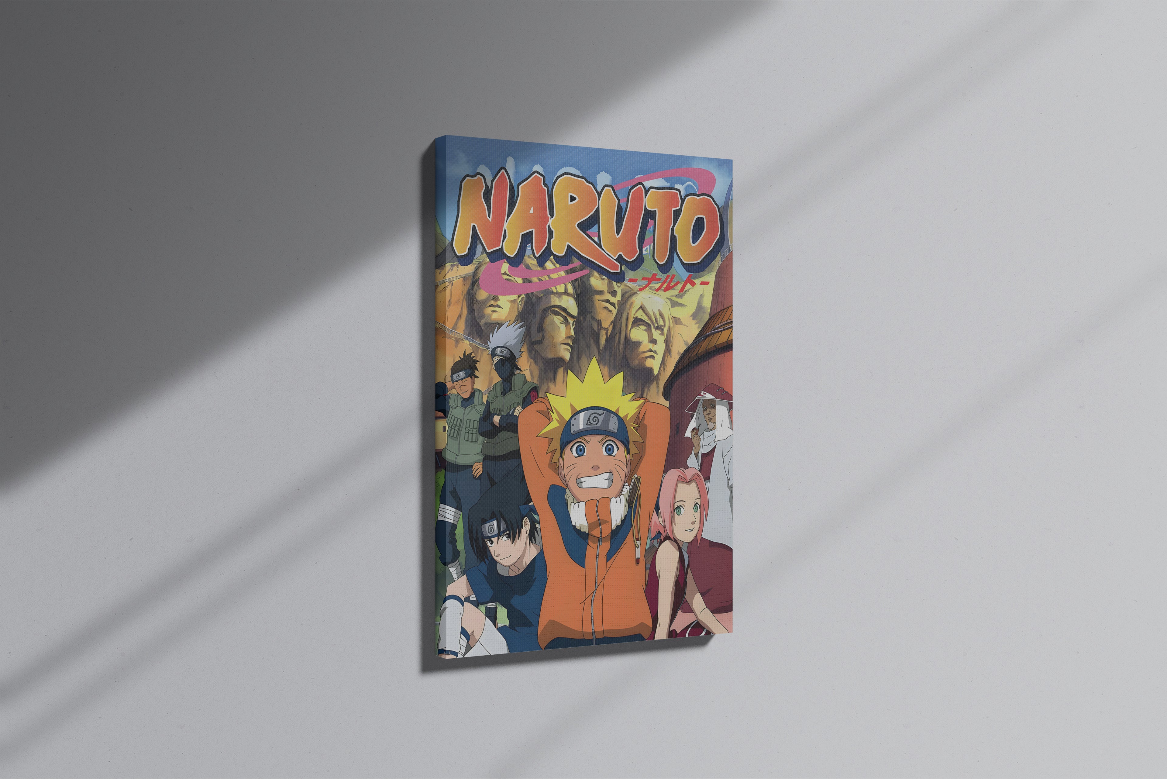 GeekCultcha Naruto Characters Premium Canvas Painting