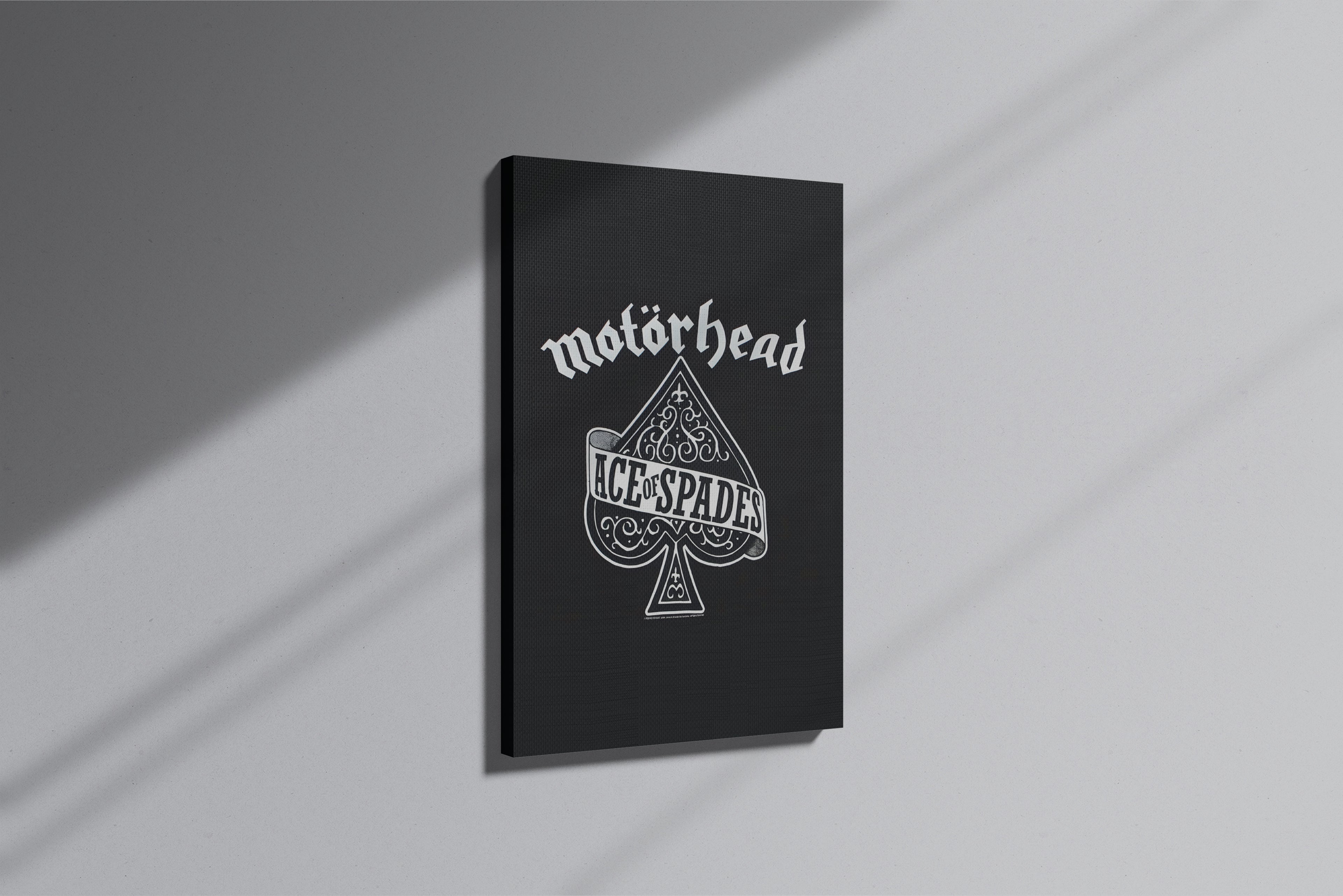 GeekCultcha Motörhead Ace of Spades Premium Canvas Print