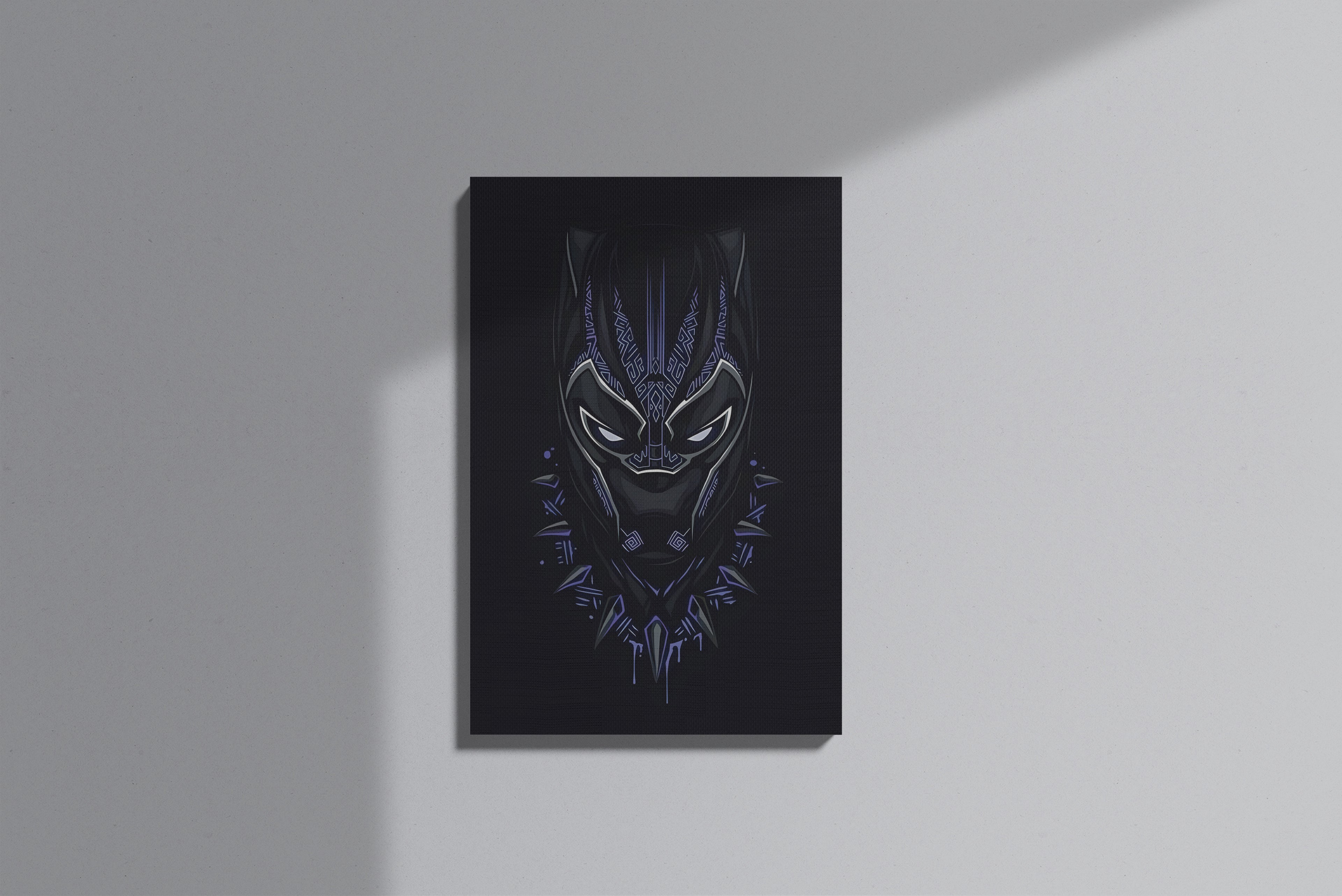 GeekCultcha Marvel Black Panther Premium Canvas Print