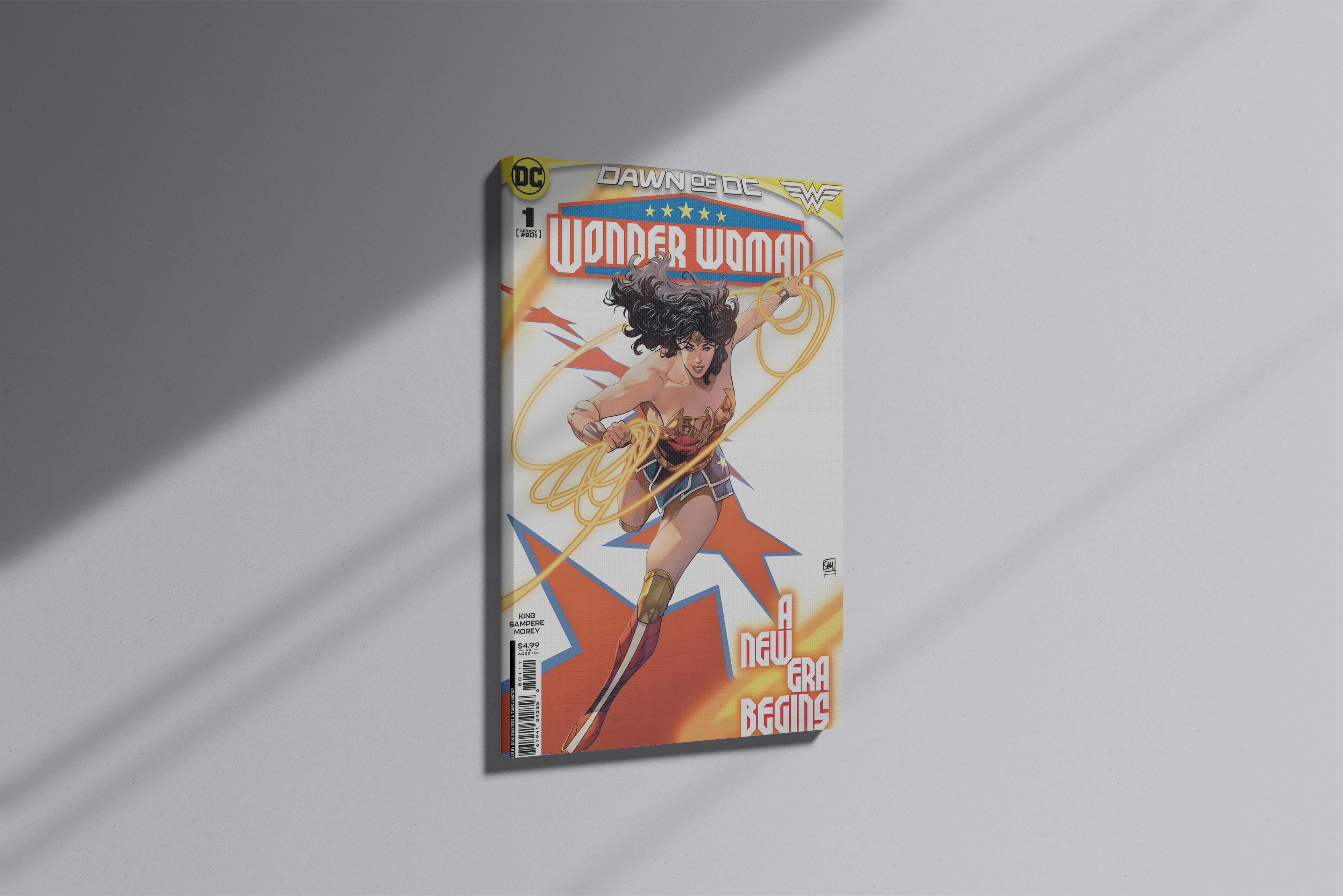 GeekCultcha DC Comics Wonder Woman Premium Canvas Print