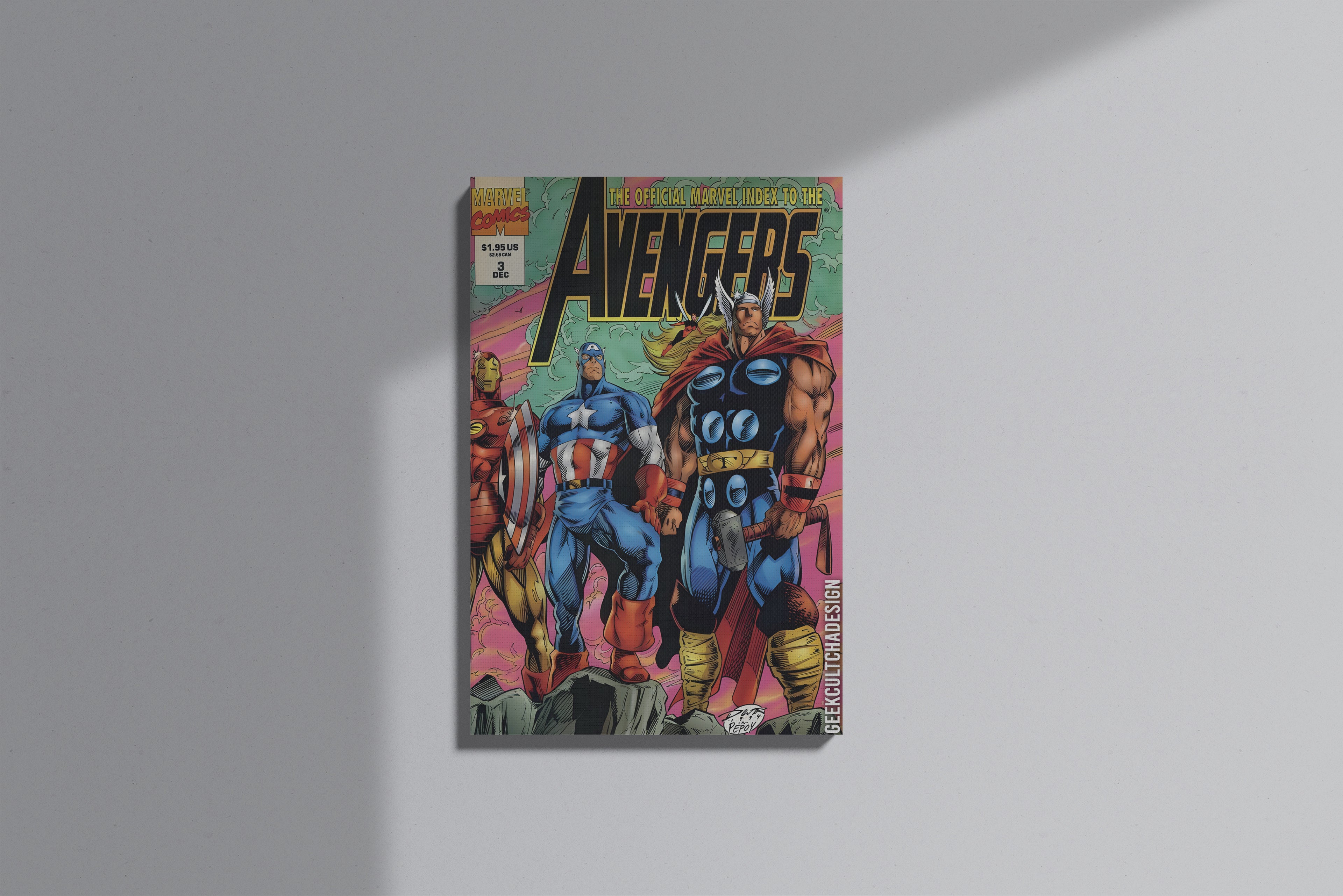 GeekCultcha Marvel Avengers Premium Canvas Print