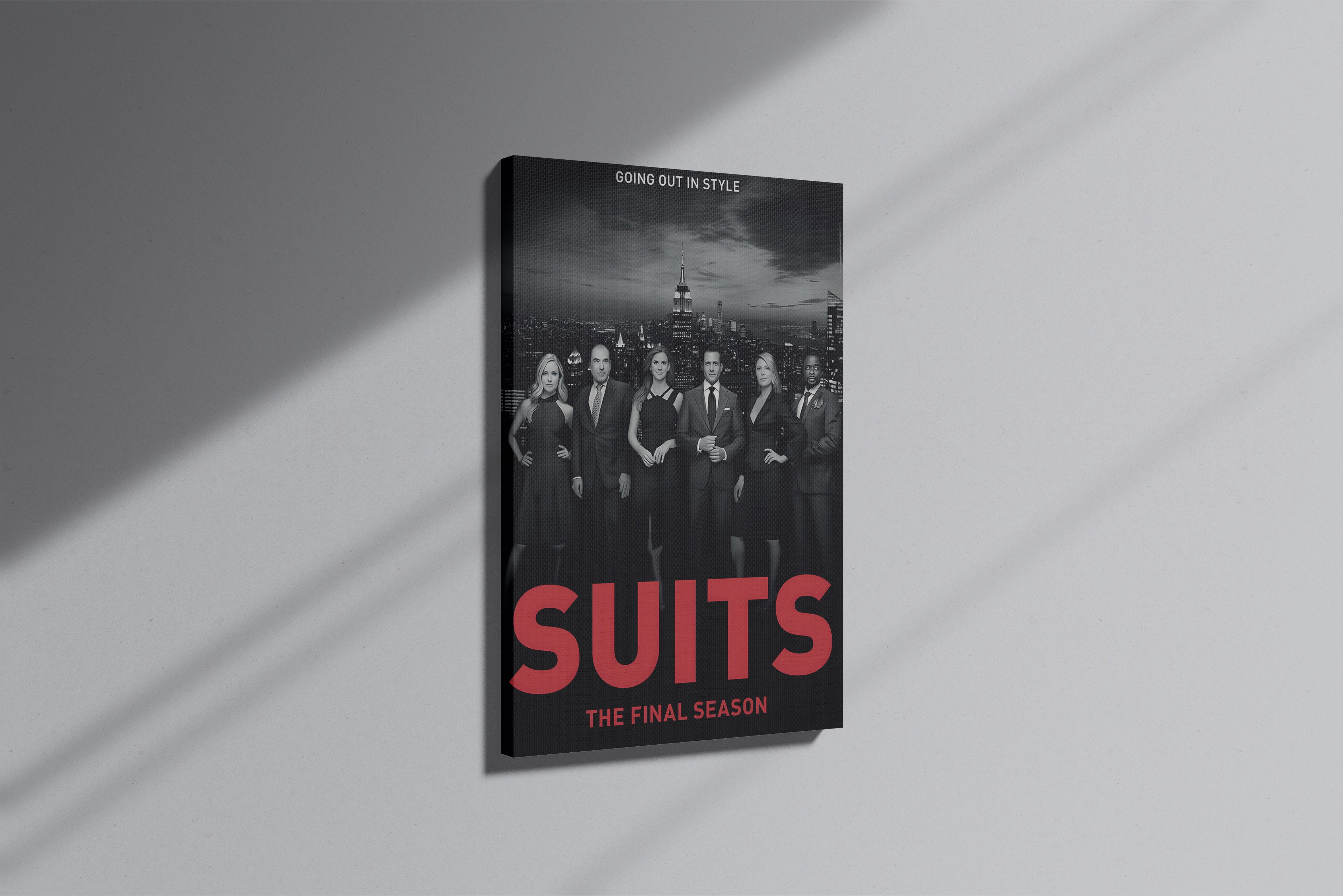 GeekCultcha Suits The Final Season Premium Canvas Print