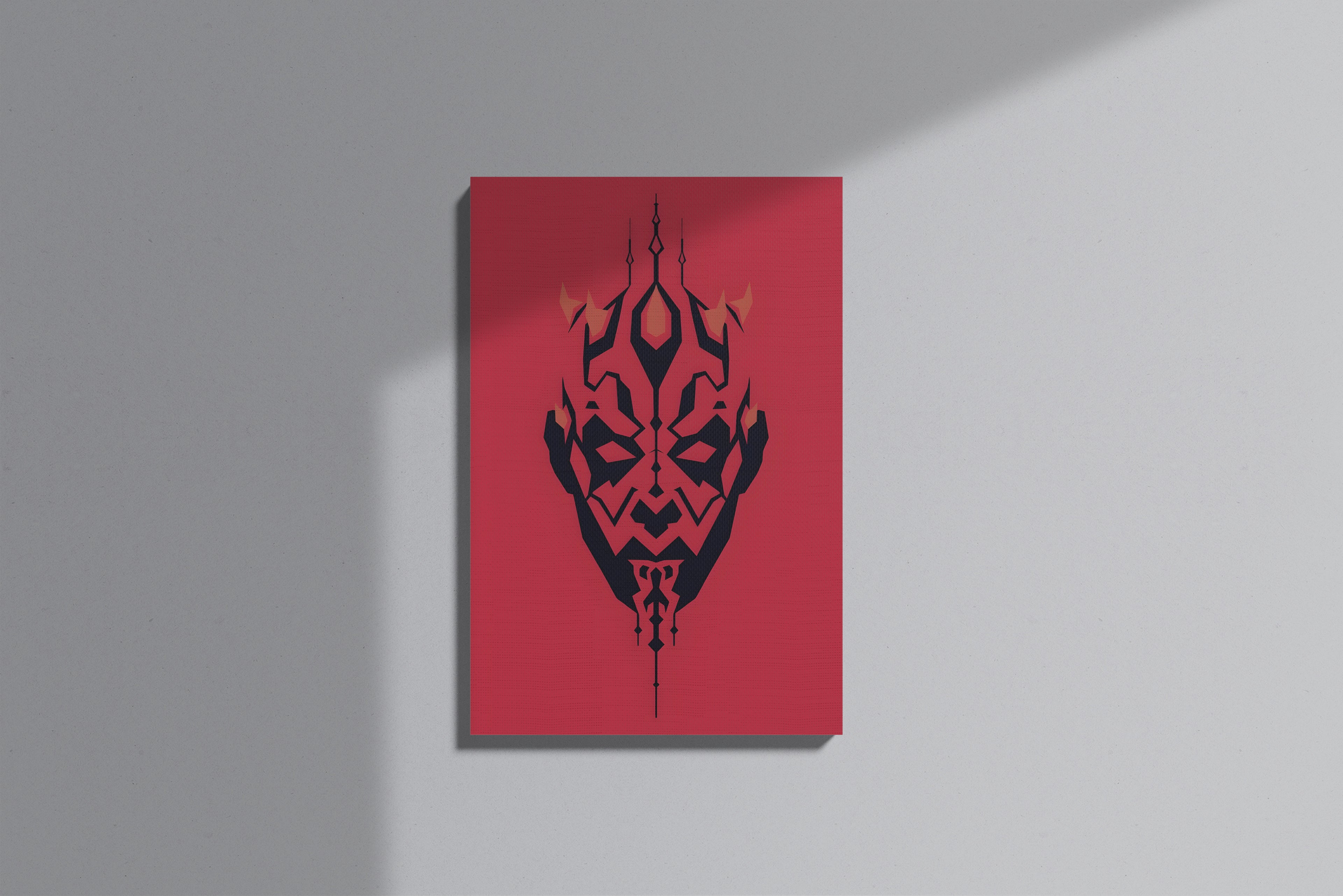 GeekCultcha Star Wars Darth Maul Premium Canvas Print