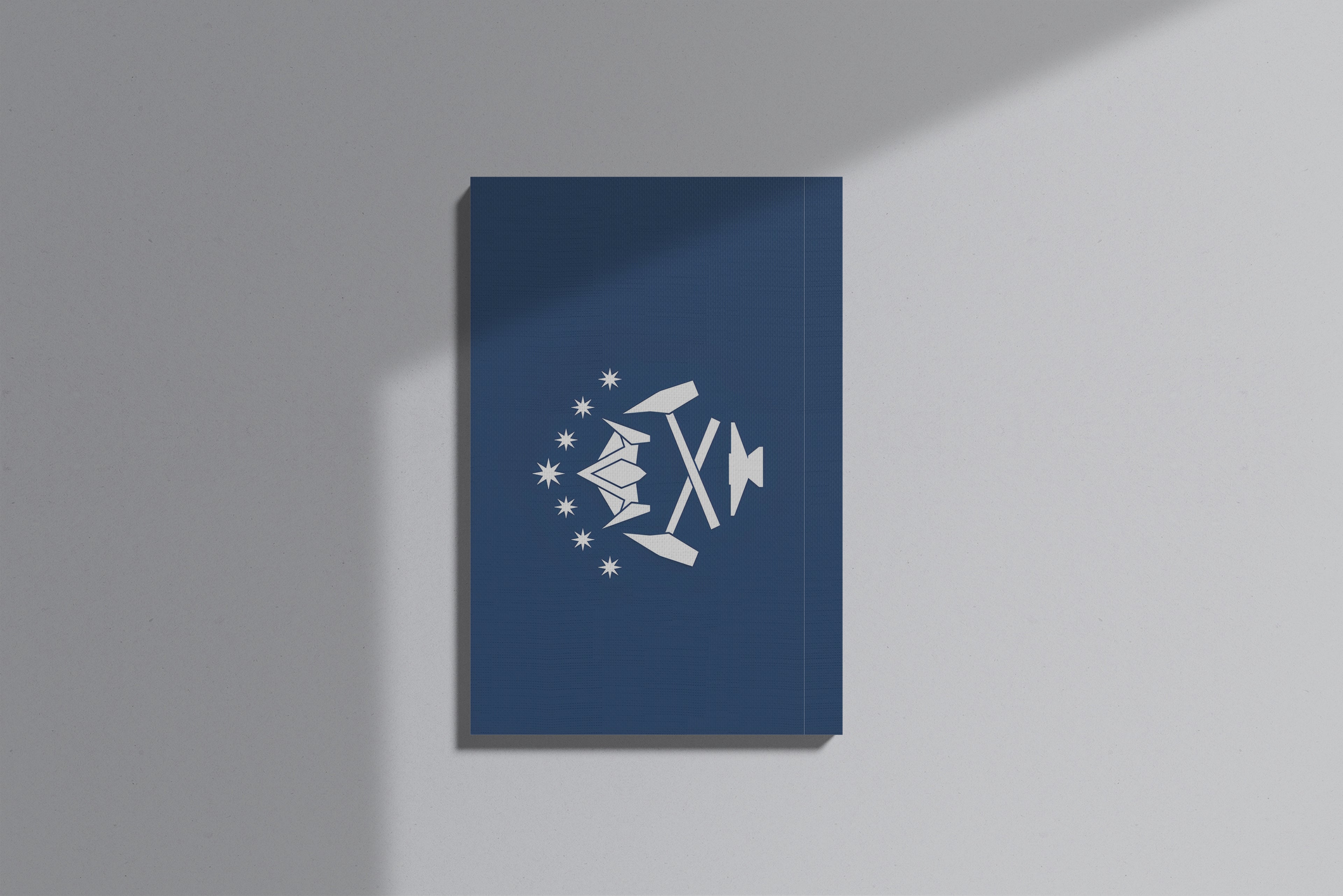 GeekCultcha Premium Canvas Painting with International Space Station Theme