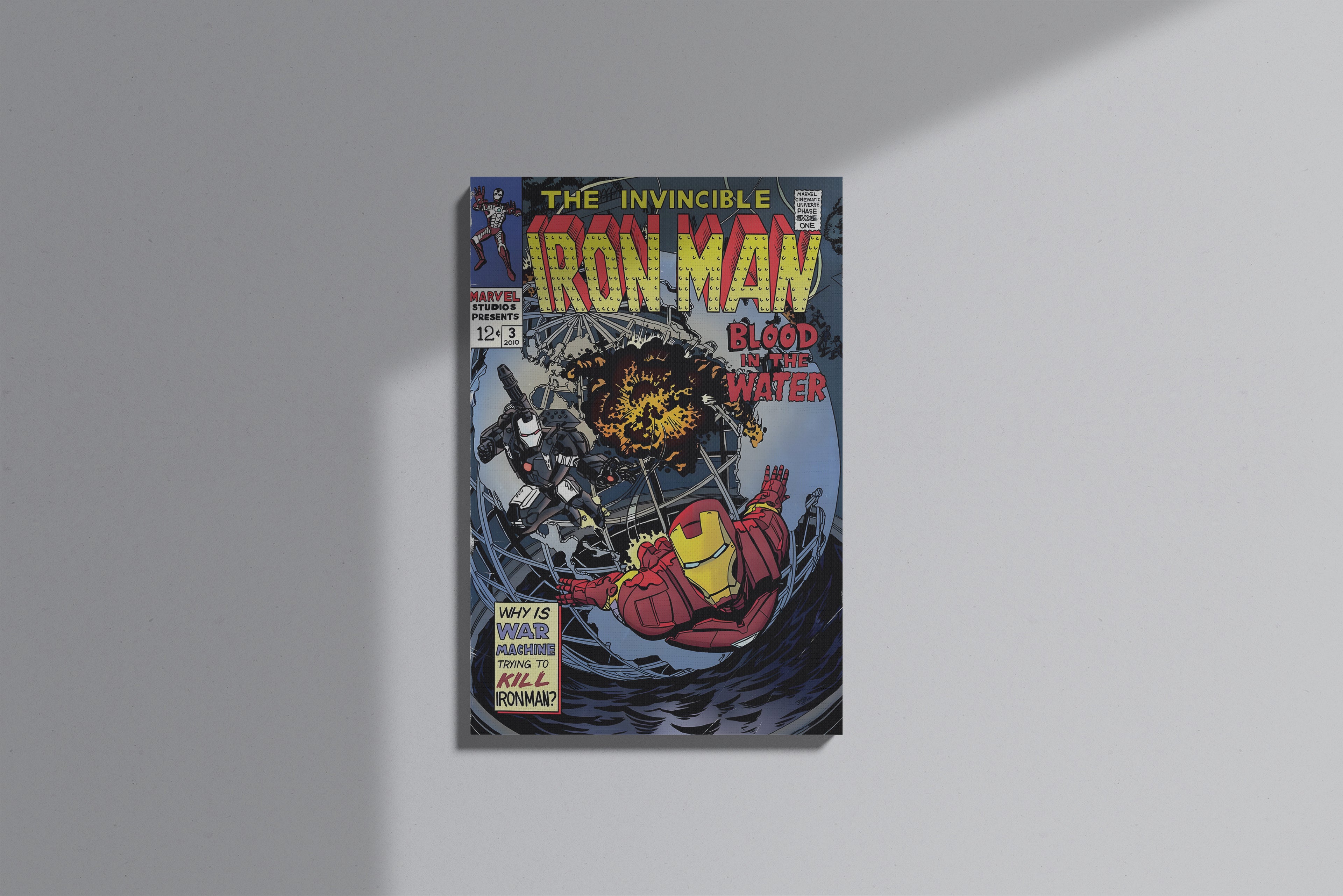 GeekCultcha Marvel Iron Man Premium Canvas Print
