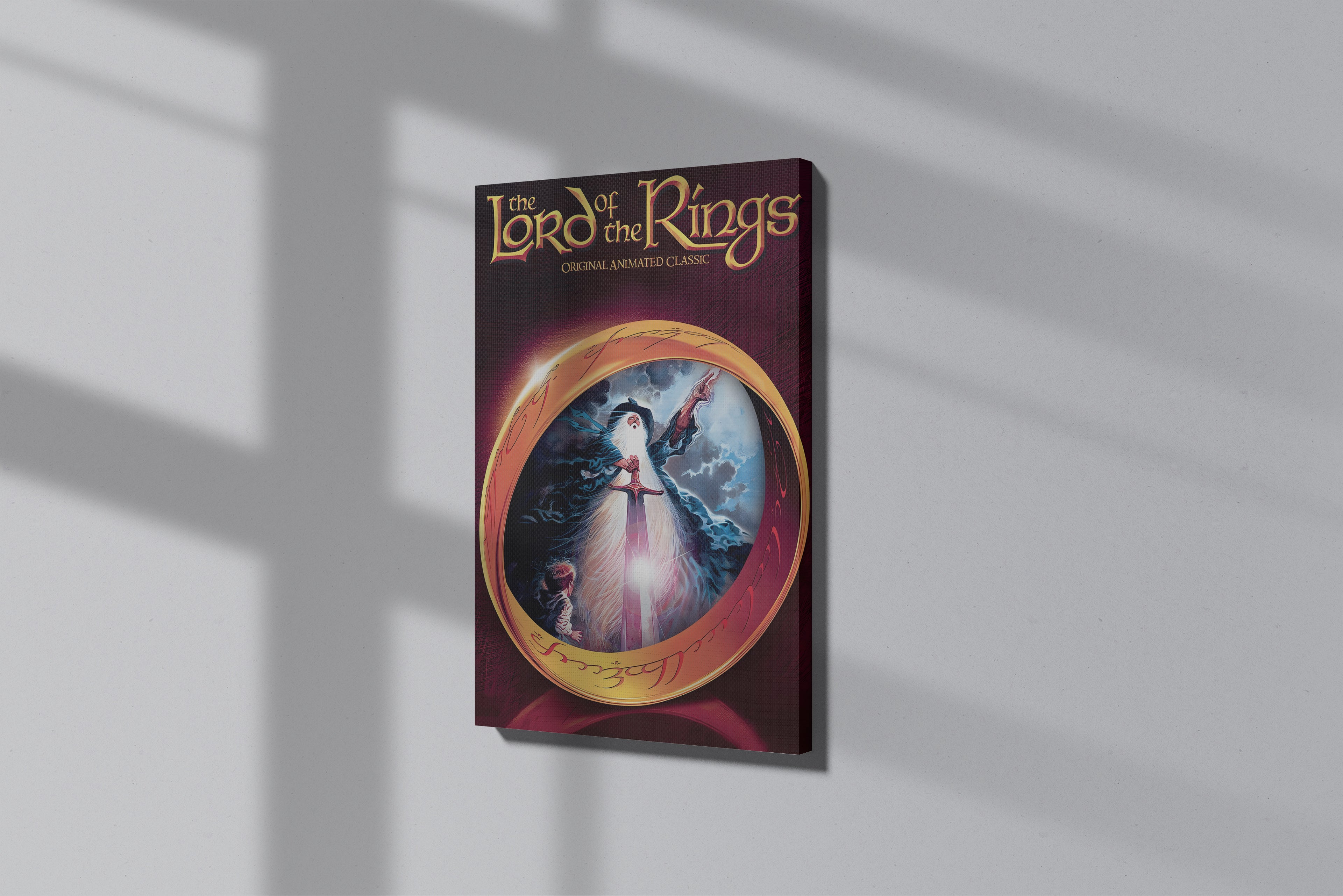 GeekCultcha The Lord of the Rings Gandalf Premium Canvas Print