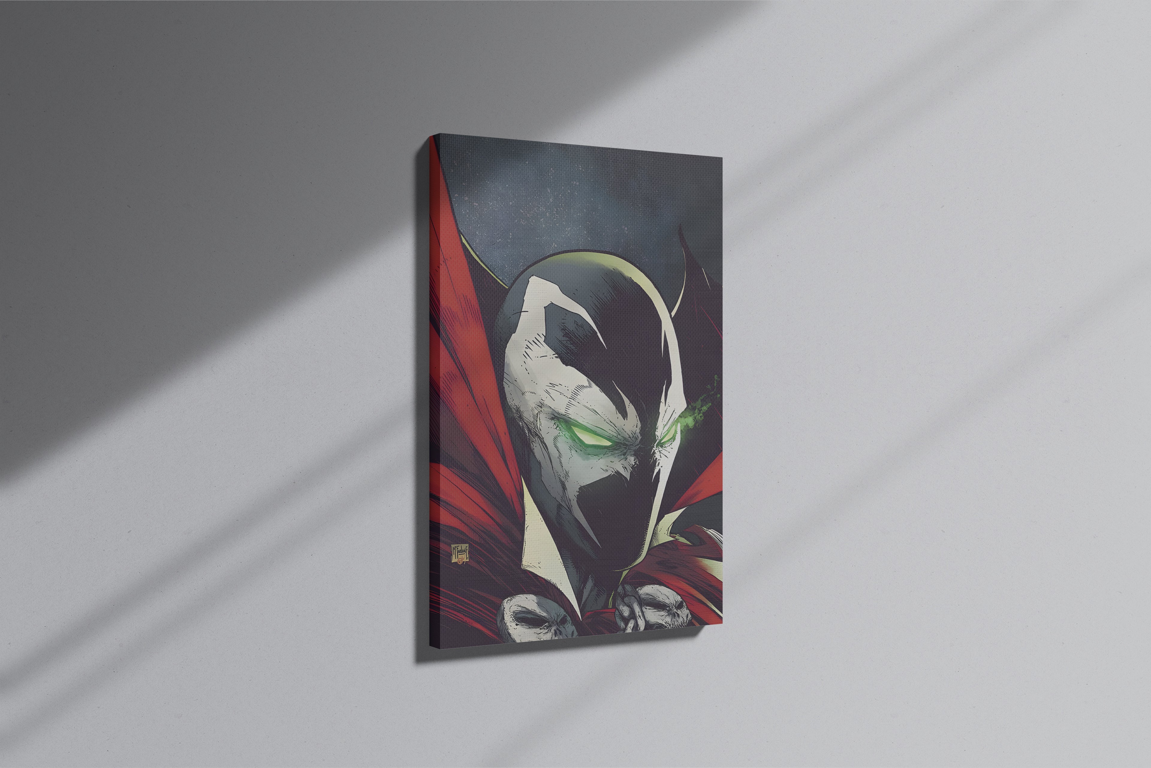 GeekCultcha Spawn Classic Premium Canvas Print