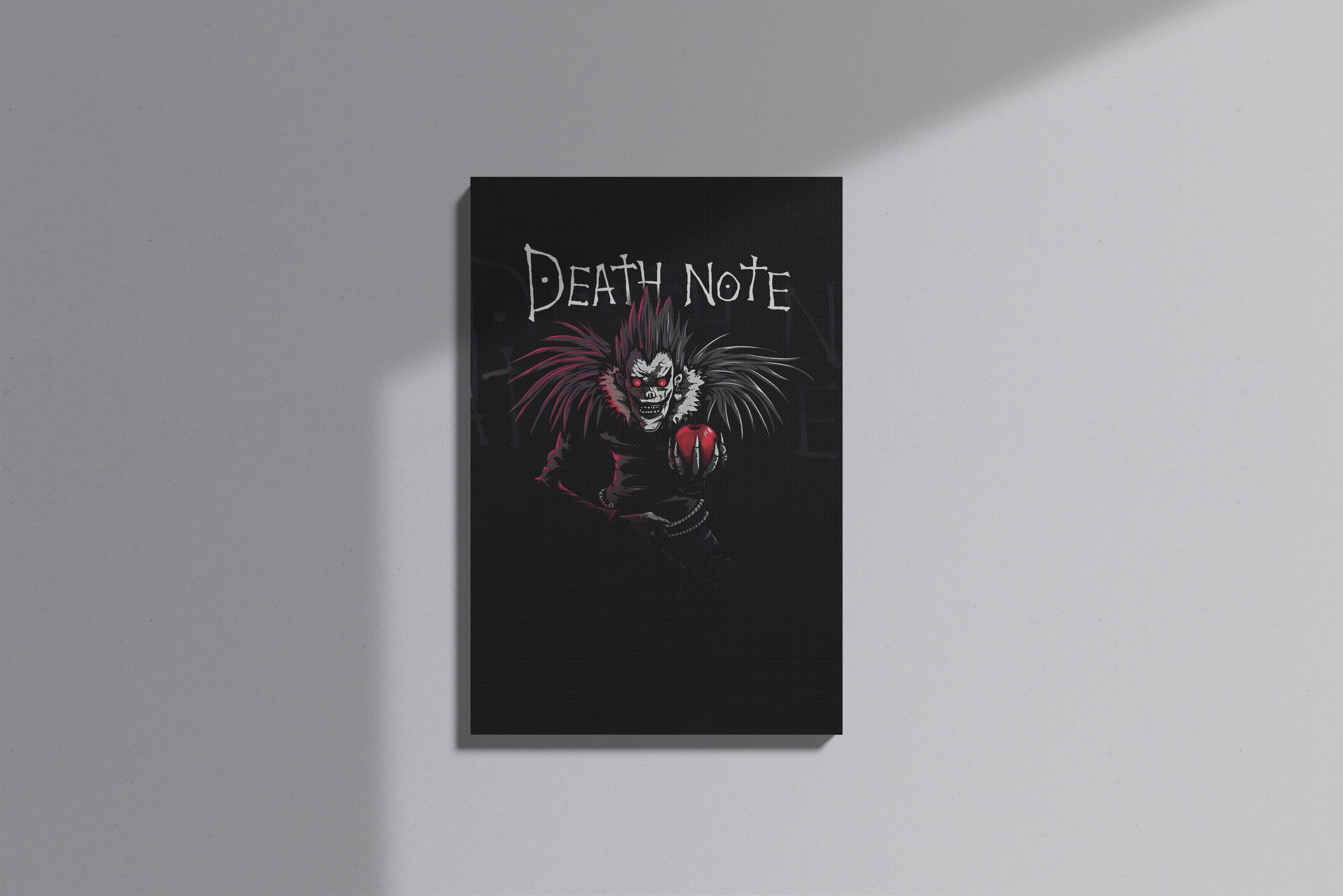 GeekCultcha Death Note Ryuk Premium Canvas Print