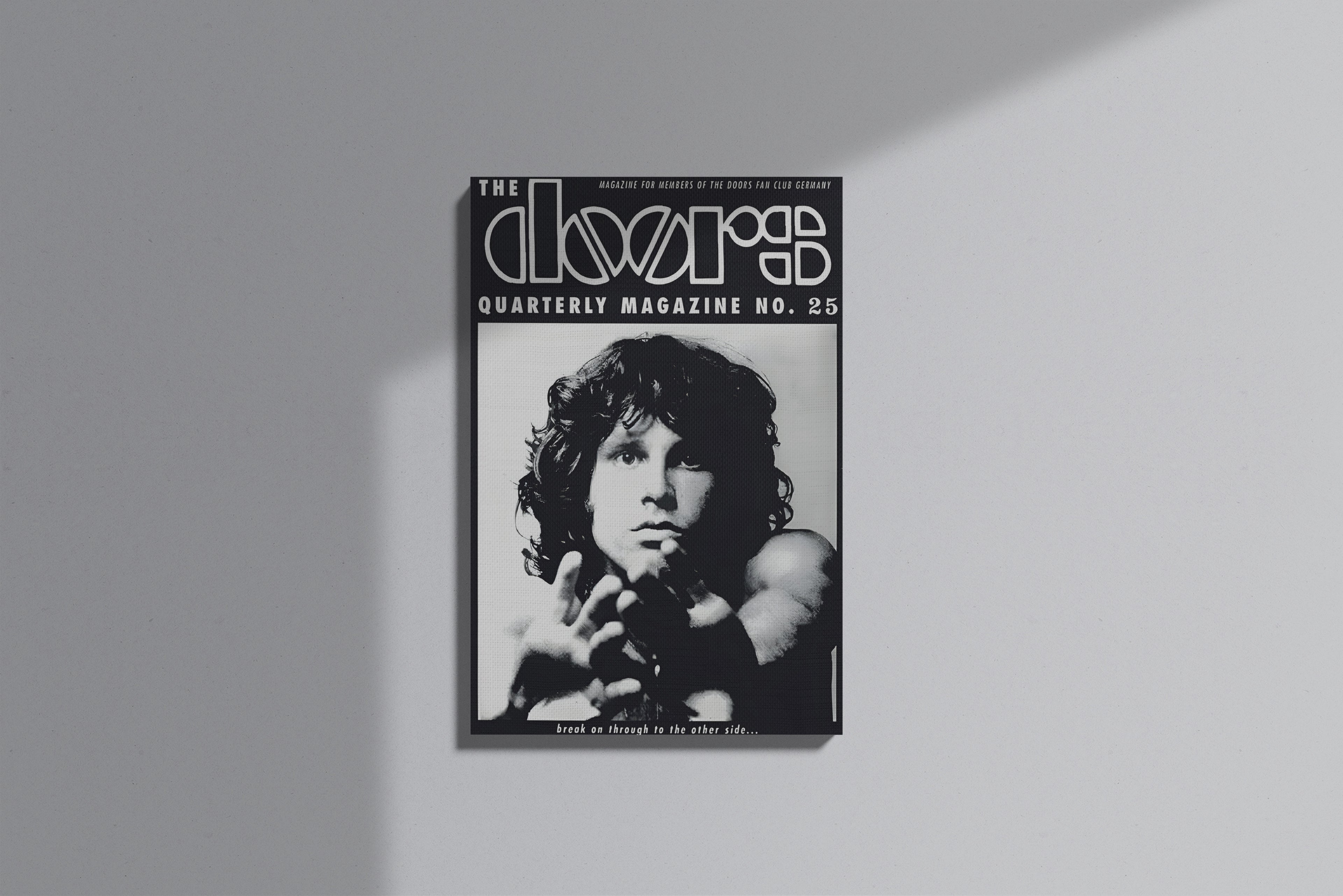 GeekCultcha The Doors Jim Morrison Premium Canvas Print