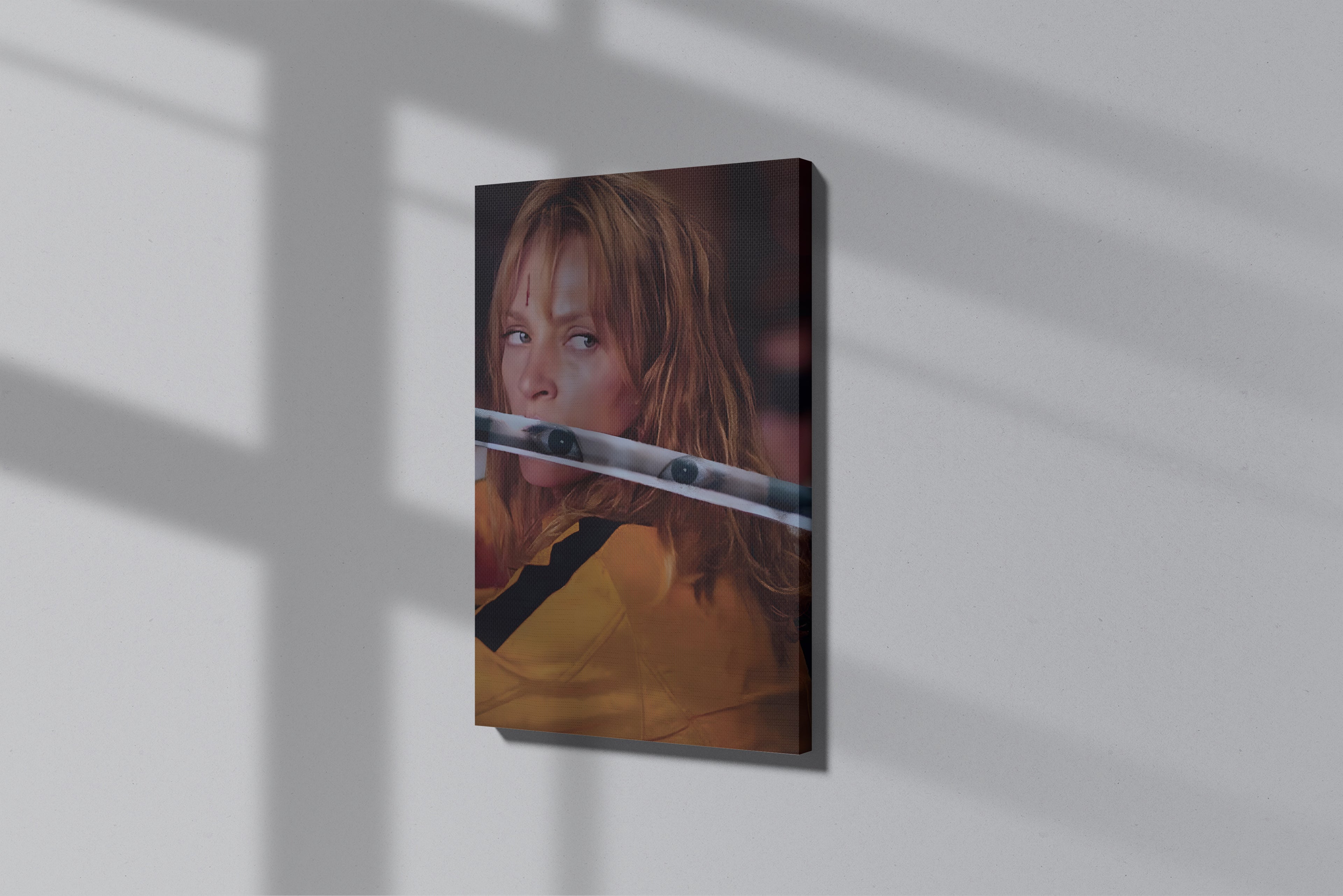 GeekCultcha Kill Bill Beatrix Kiddo Premium Canvas Print
