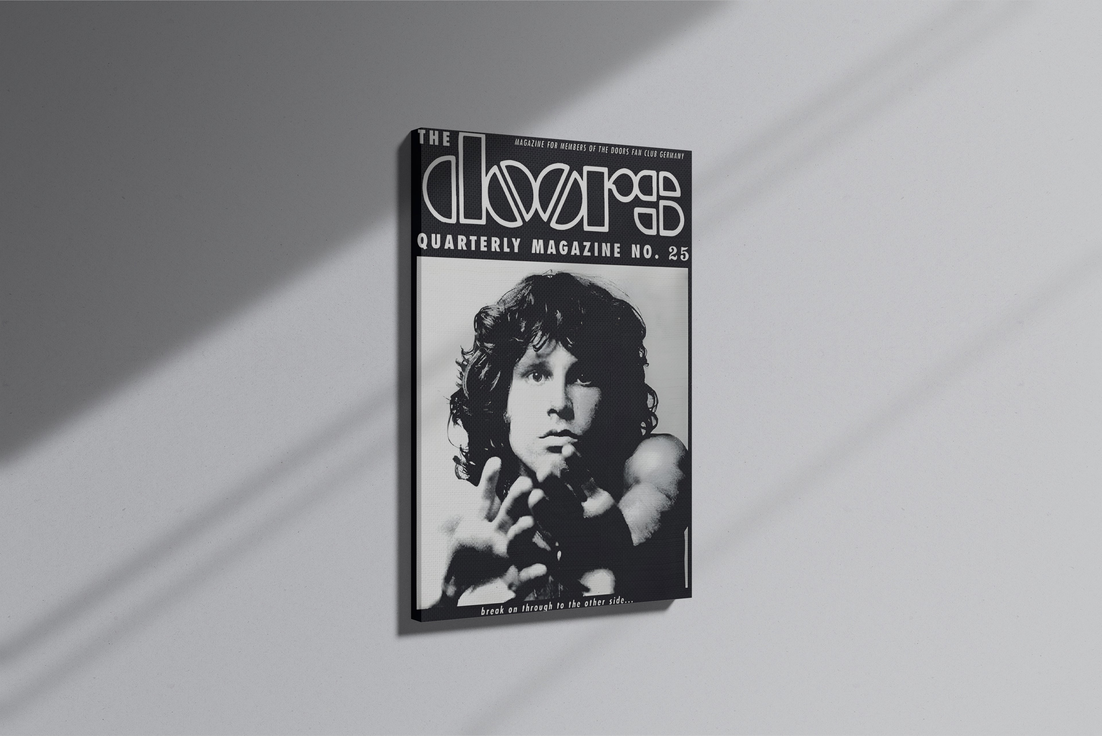 GeekCultcha The Doors Jim Morrison Premium Canvas Print