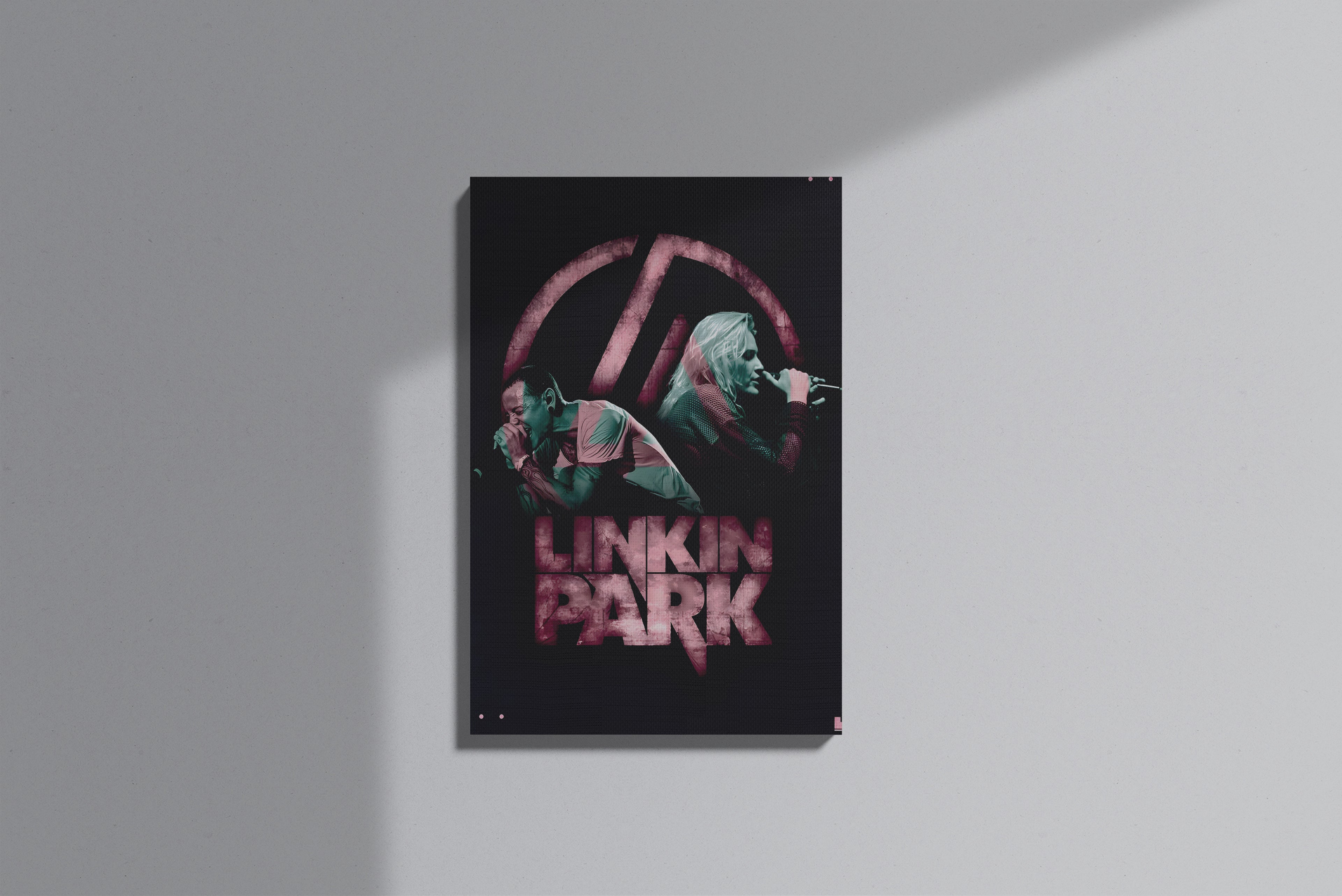 GeekCultcha Linkin Park Band Canvas Print