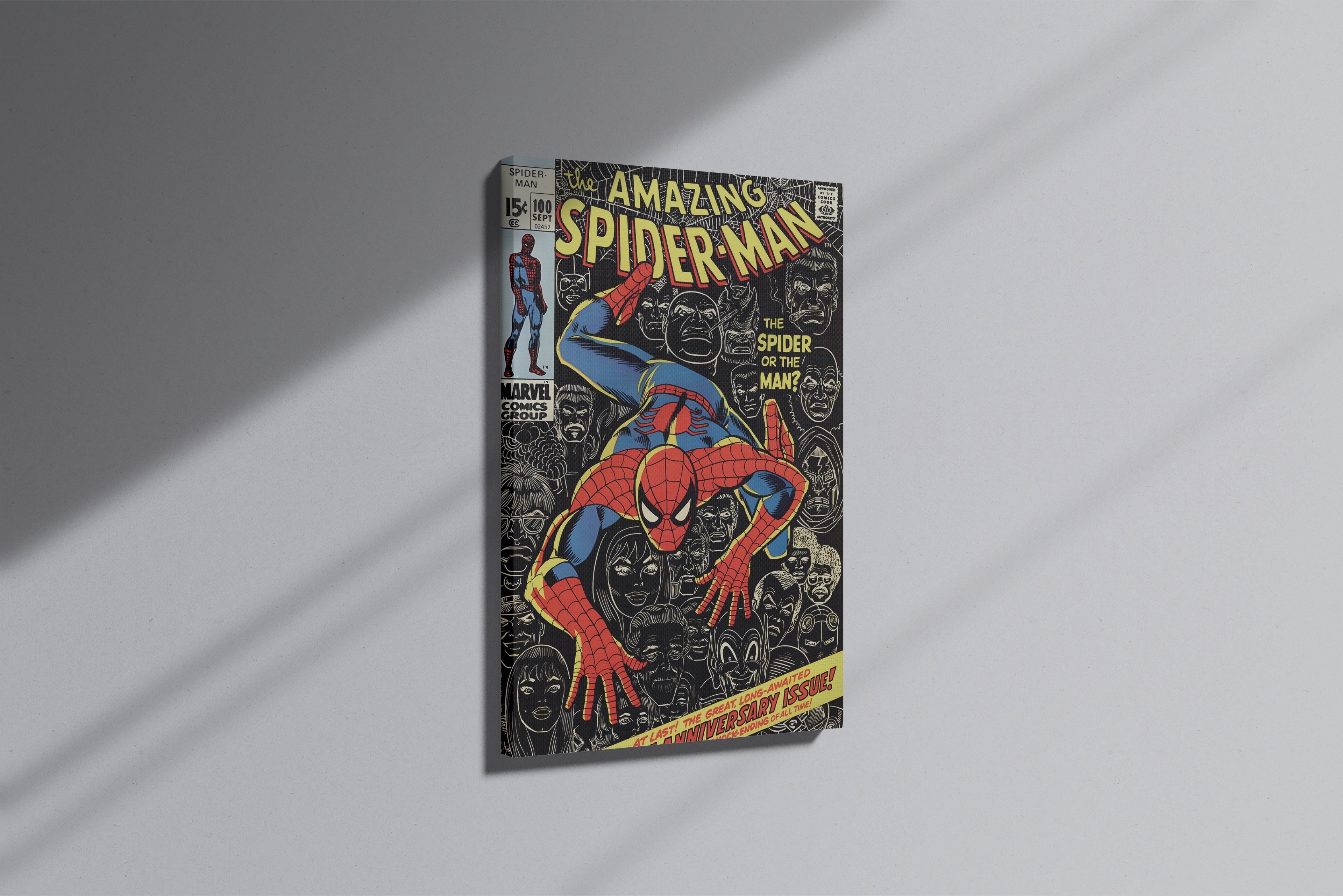 GeekCultcha The Amazing Spider-Man Marvel Premium Canvas Print