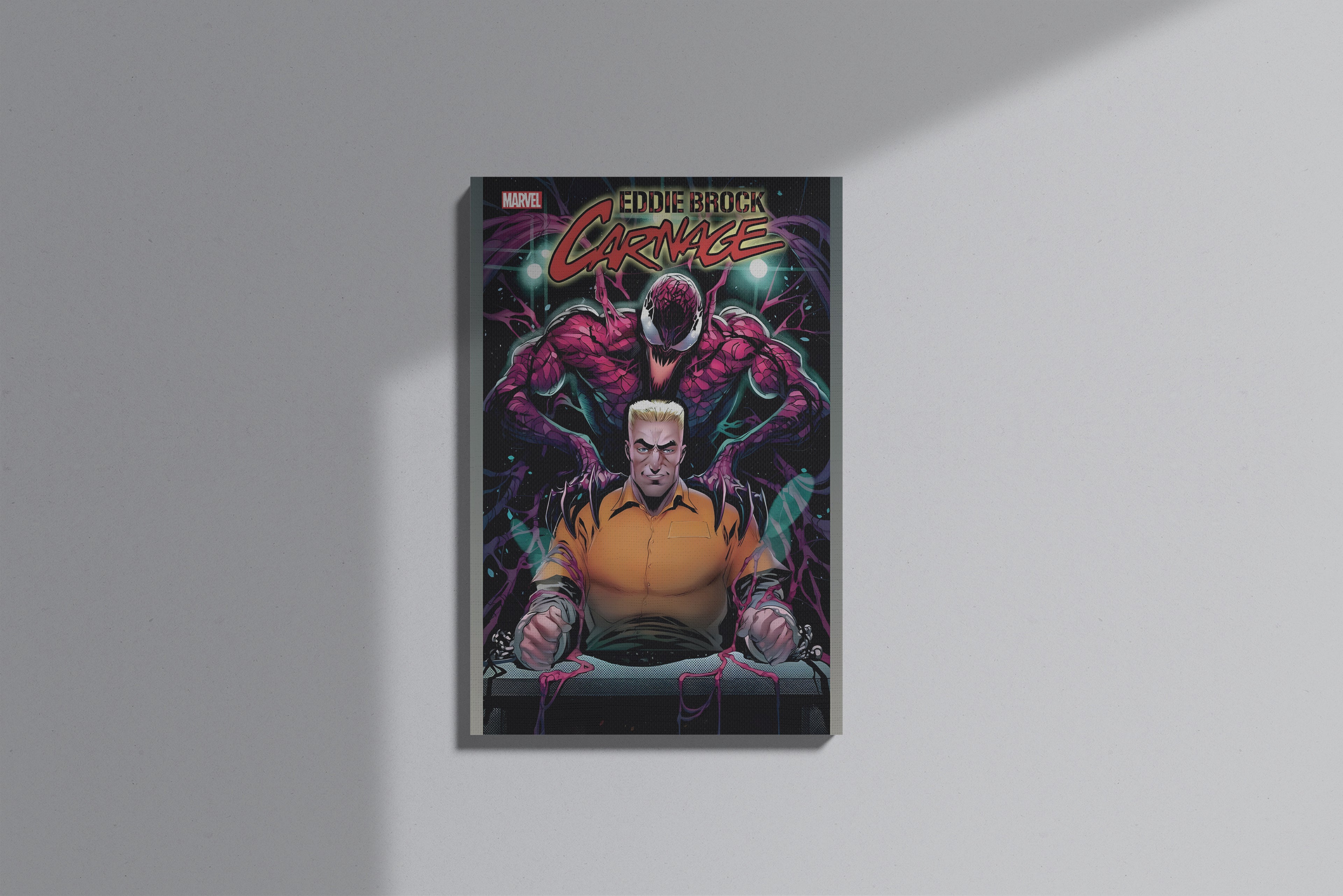 GeekCultcha Marvel Eddie Brock and Carnage Premium Canvas Print
