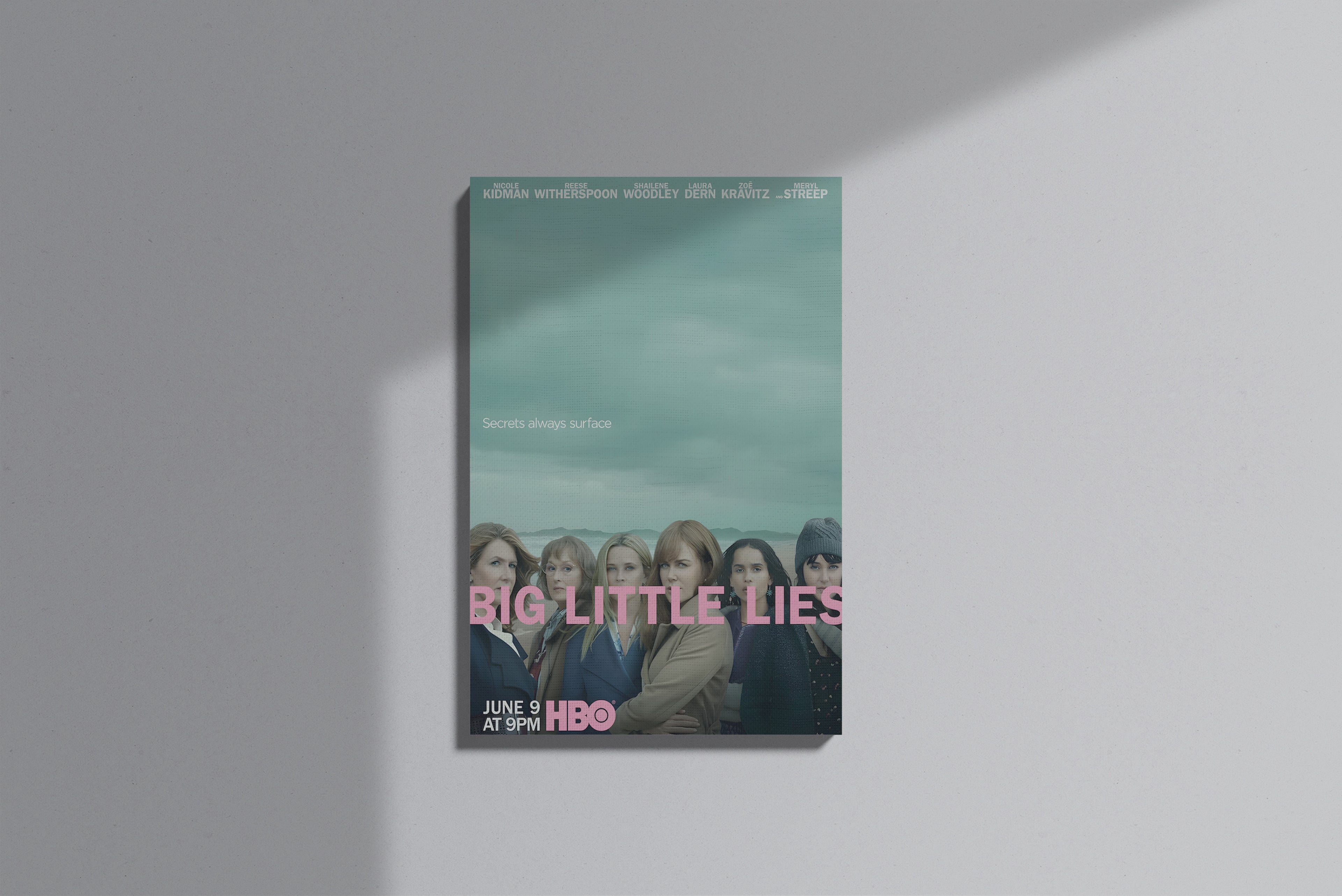 GeekCultcha Big Little Lies Premium Canvas Print