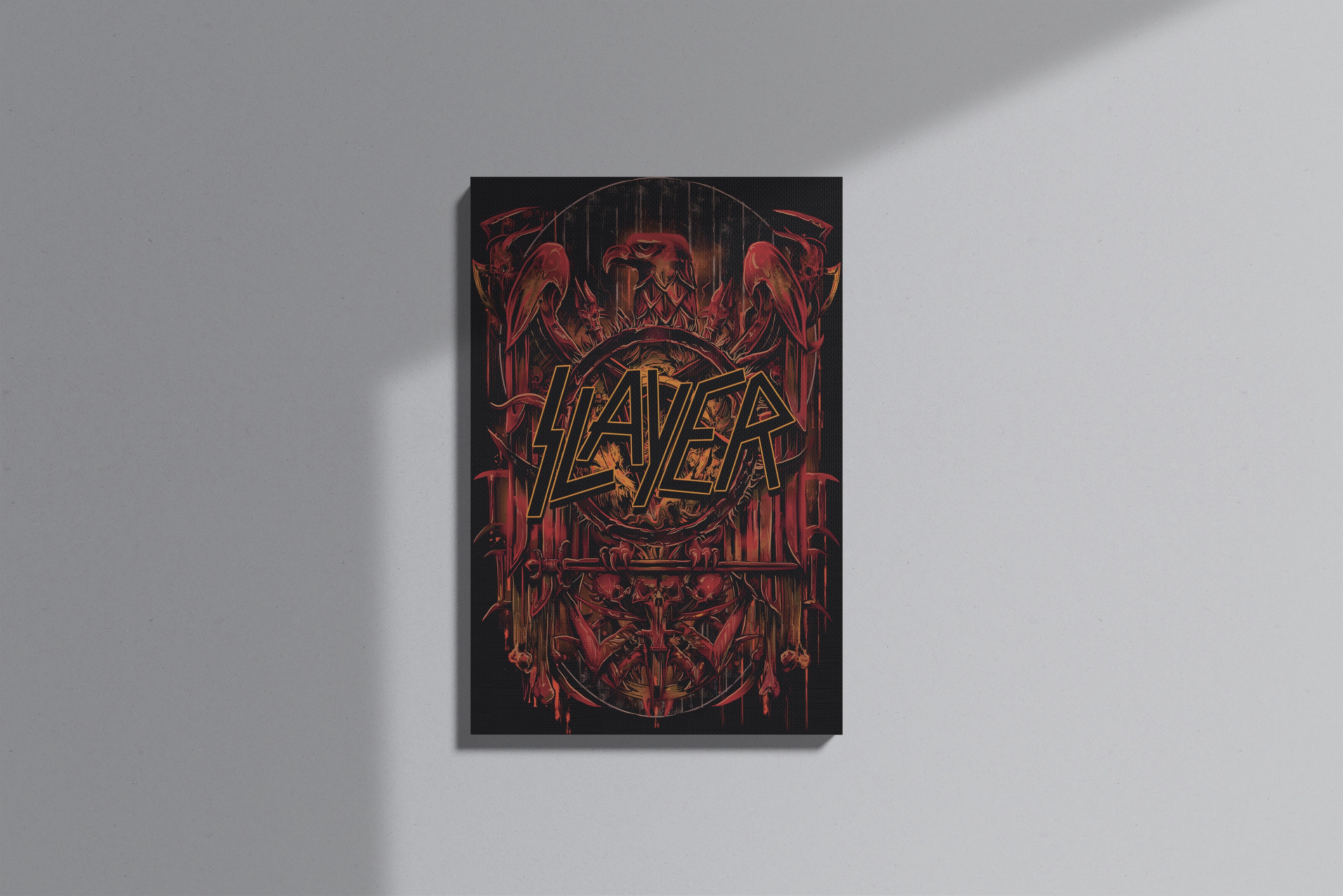 GeekCultcha Slayer Logo Premium Canvas Print