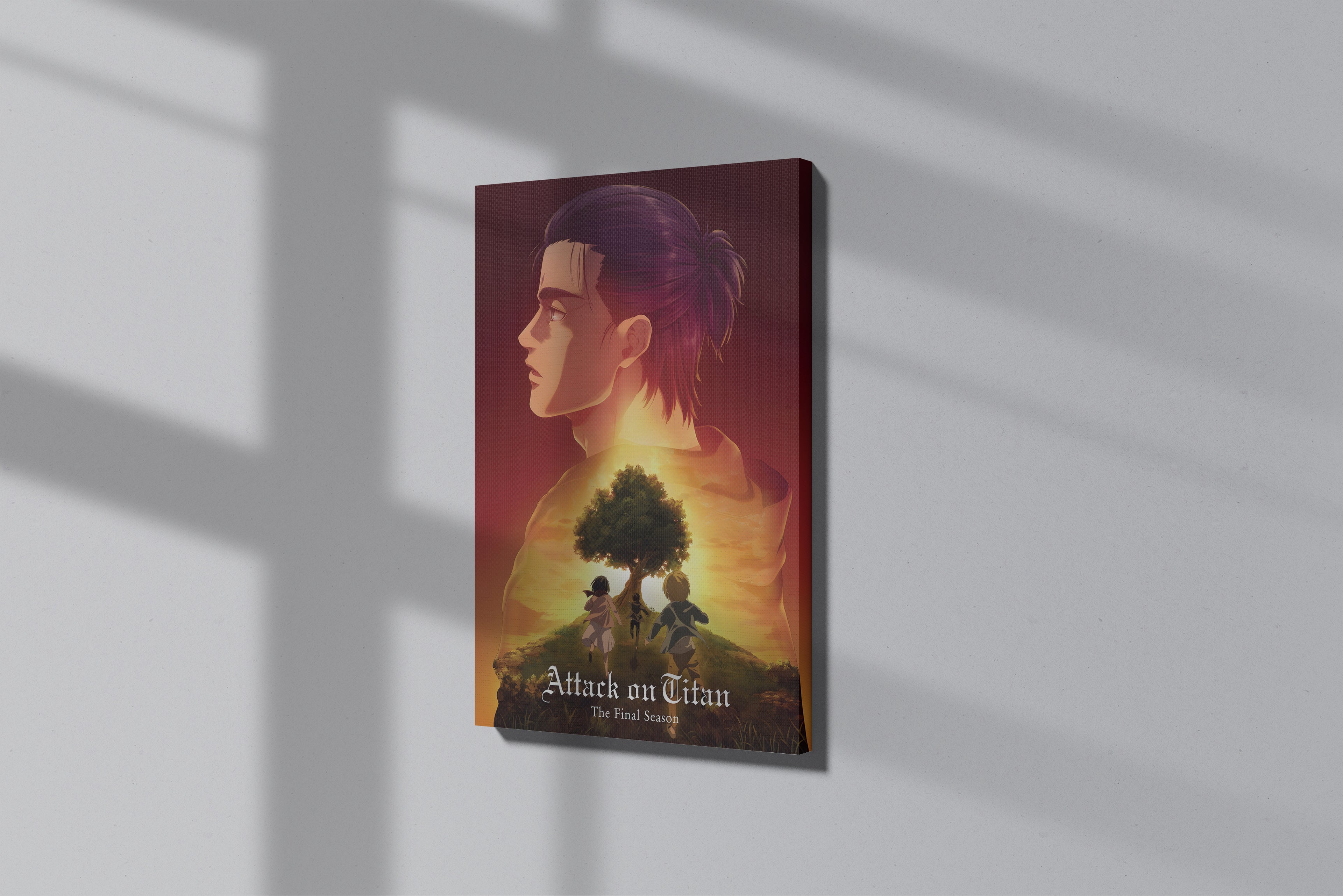 GeekCultcha Attack on Titan Last Season Premium Canvas Print