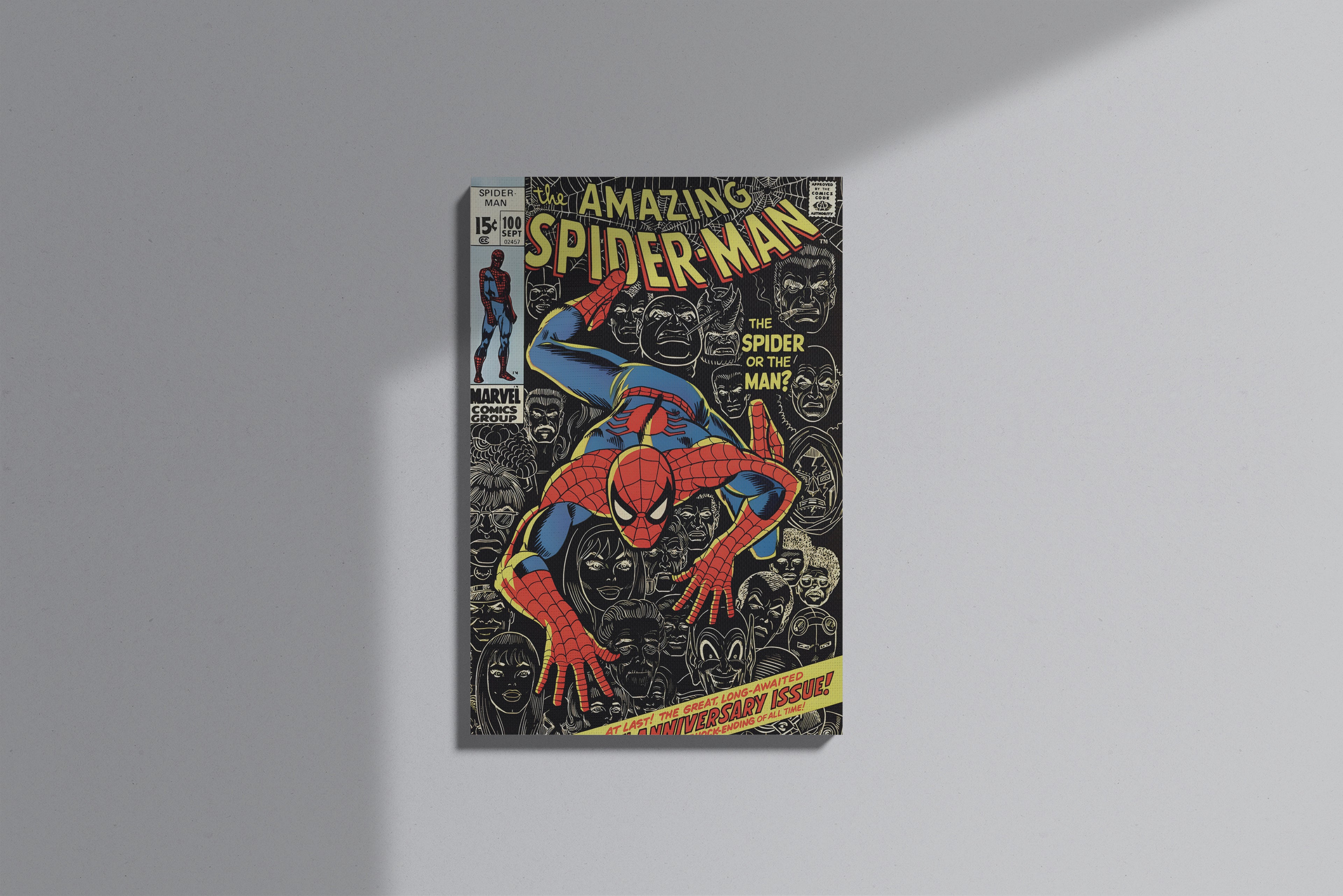 GeekCultcha The Amazing Spider-Man Marvel Premium Canvas Print