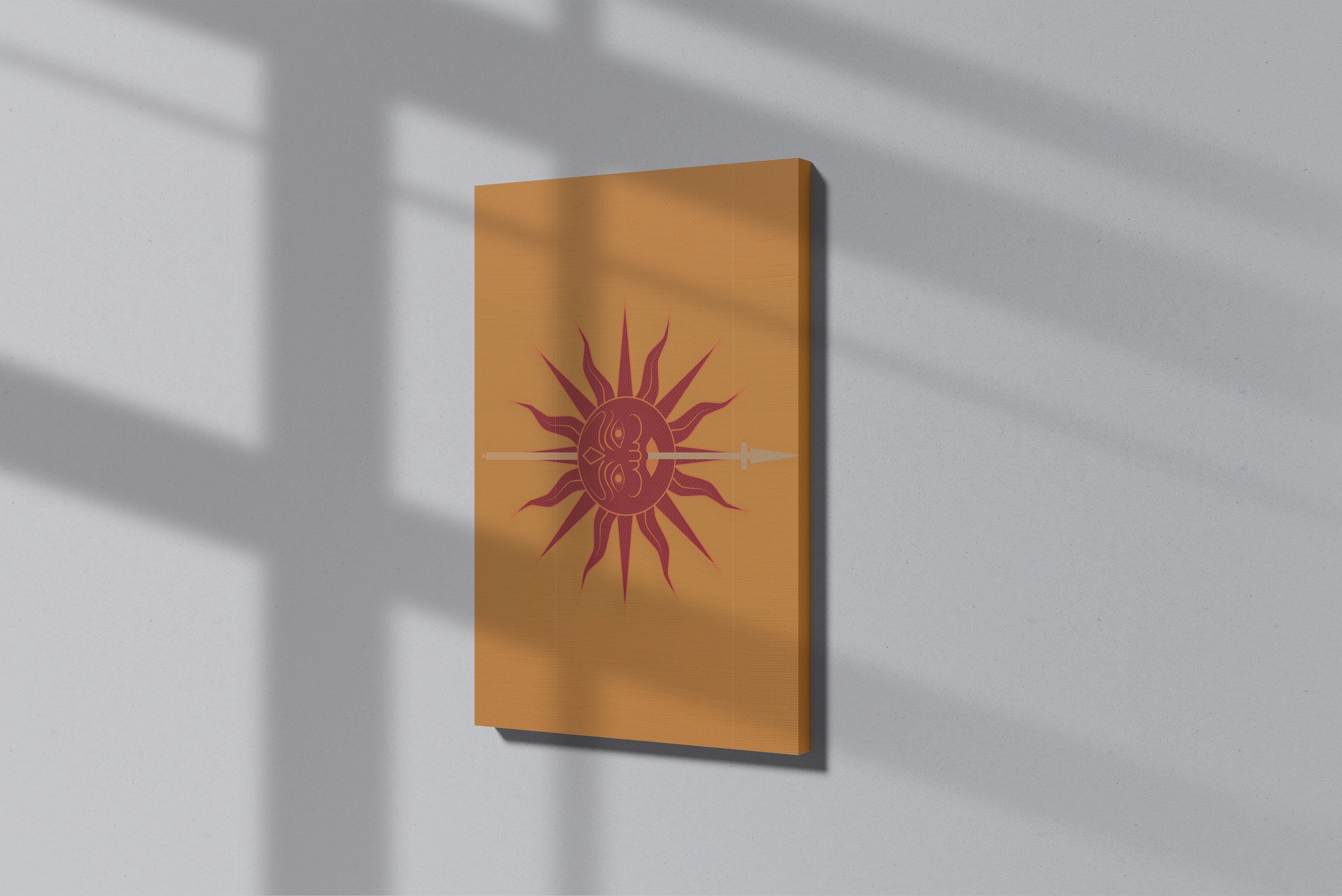 GeekCultcha Game of Thrones Martell Icon Premium Canvas Print