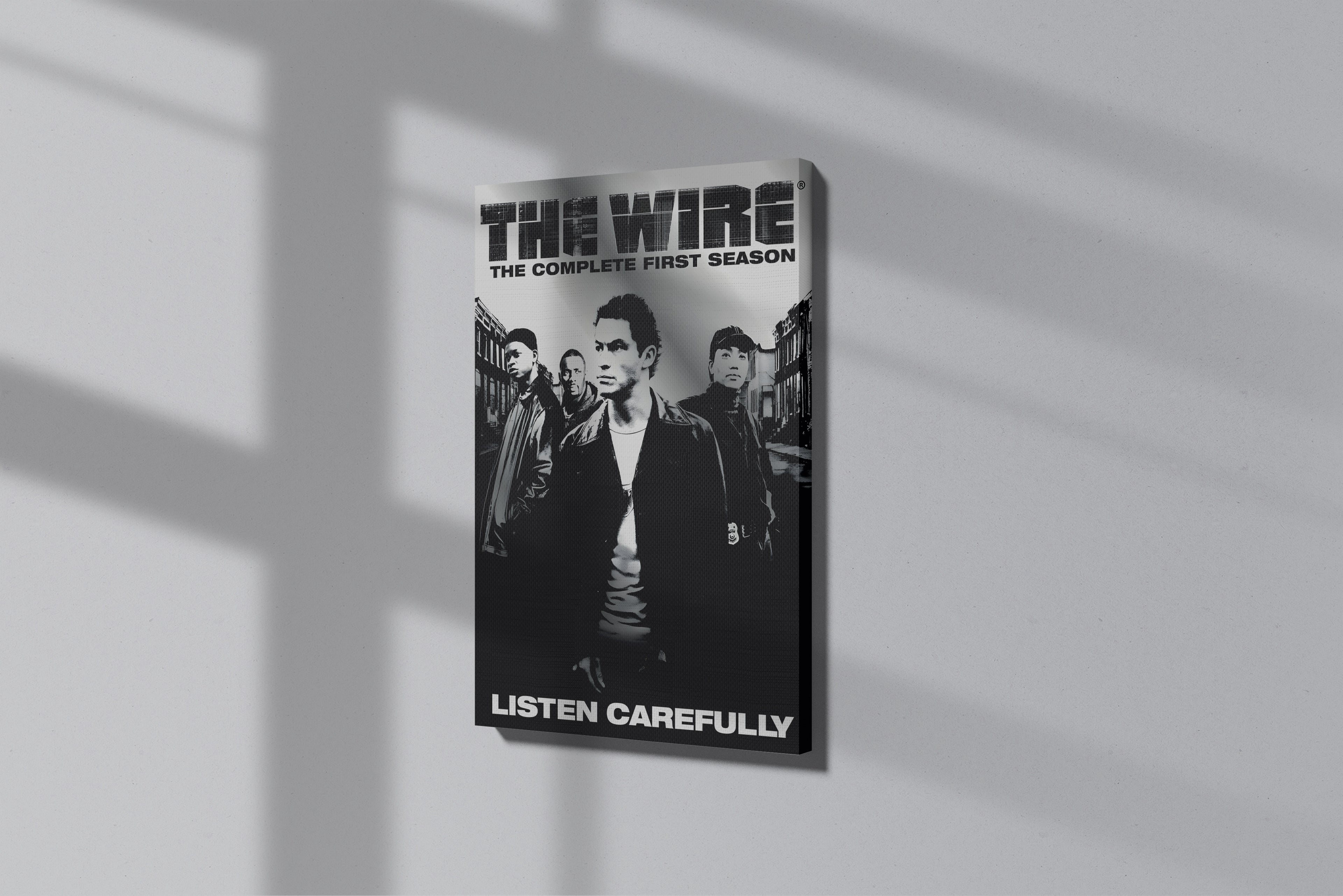 GeekCultcha The Wire First Season Premium Canvas Print