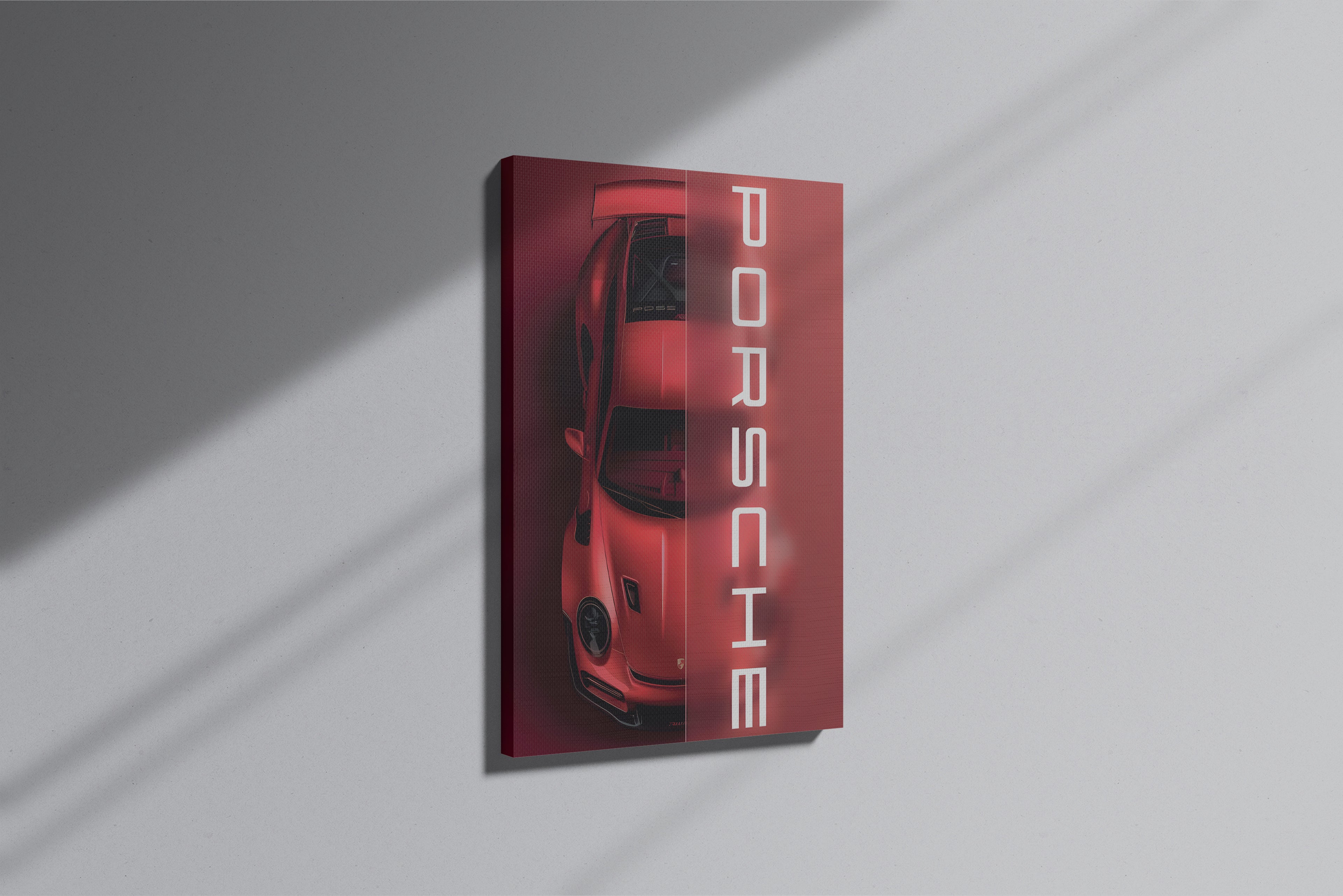 GeekCultcha Porsche Classic Sports Car Premium Canvas Print