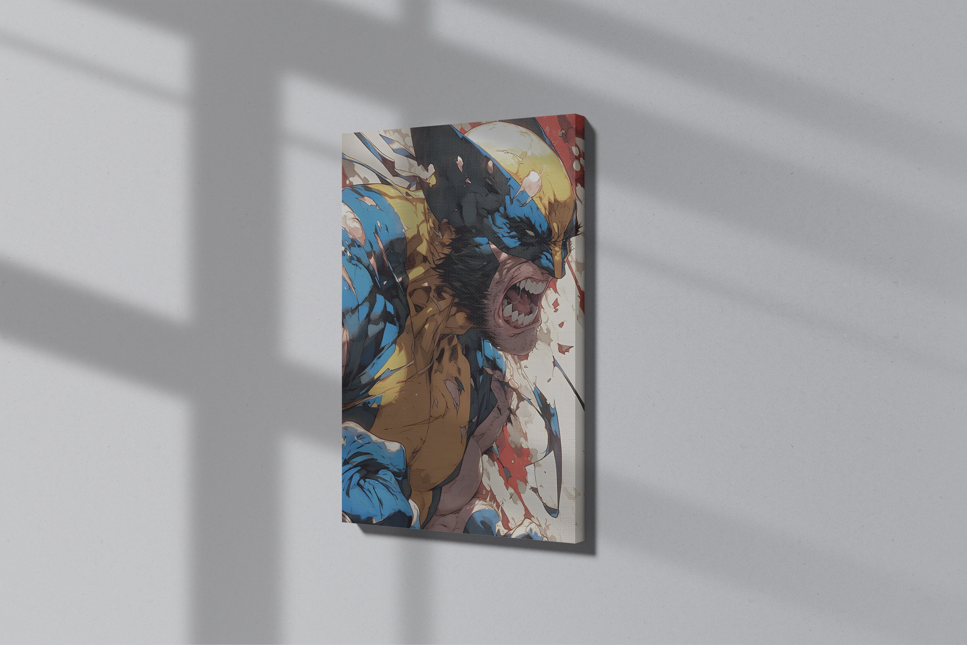 GeekCultcha Marvel Wolverine Premium Canvas Print