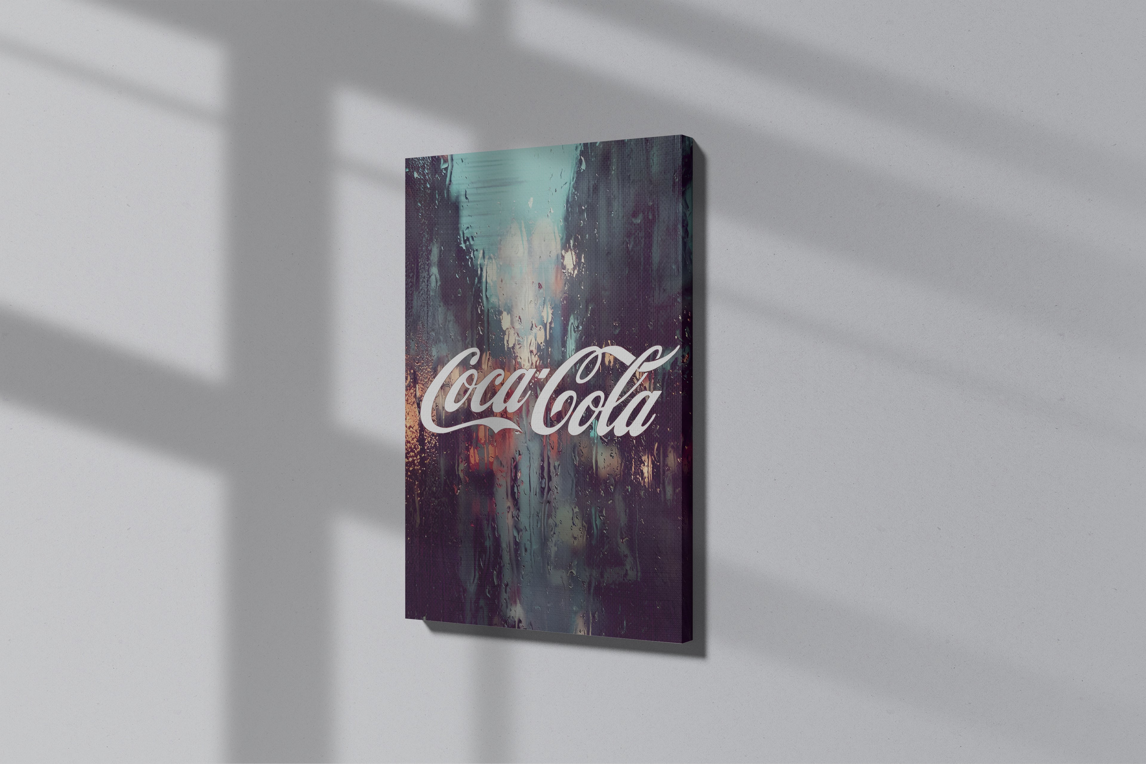 GeekCultcha Coca-Cola Themed Premium Canvas Painting