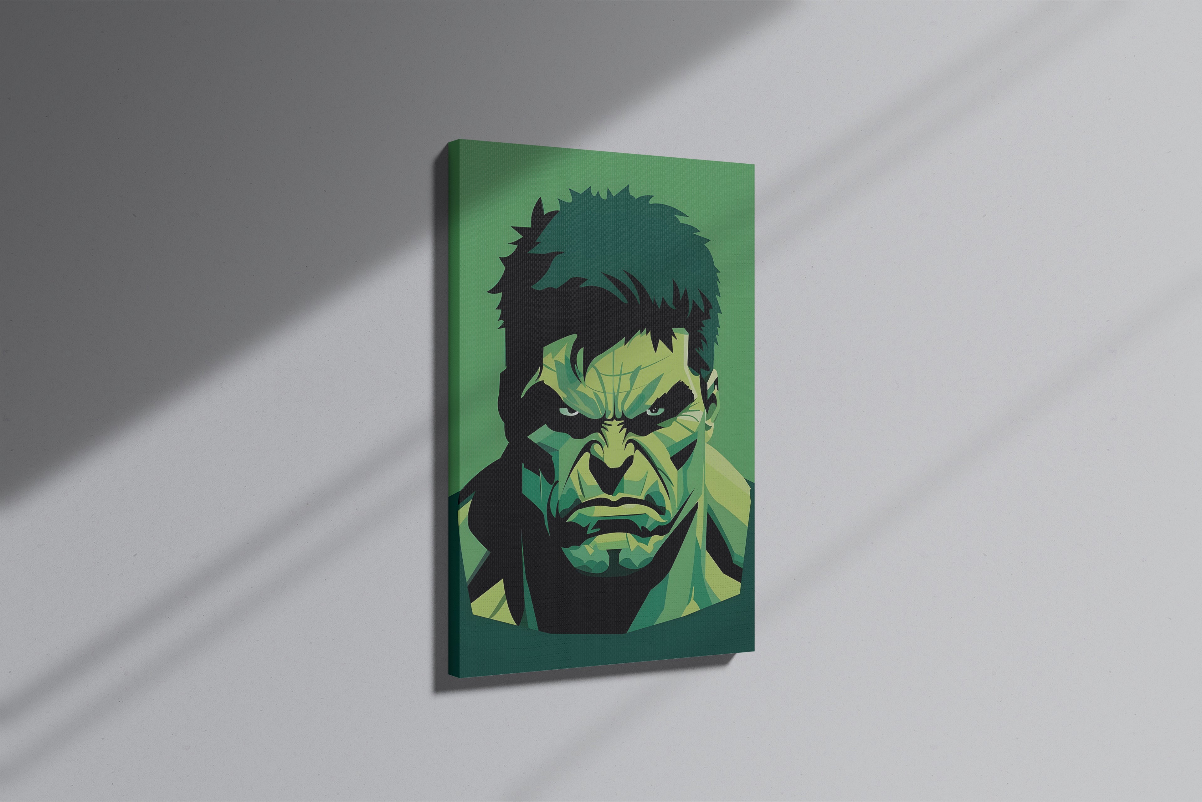 GeekCultcha Marvel Hulk Themed Premium Canvas Painting