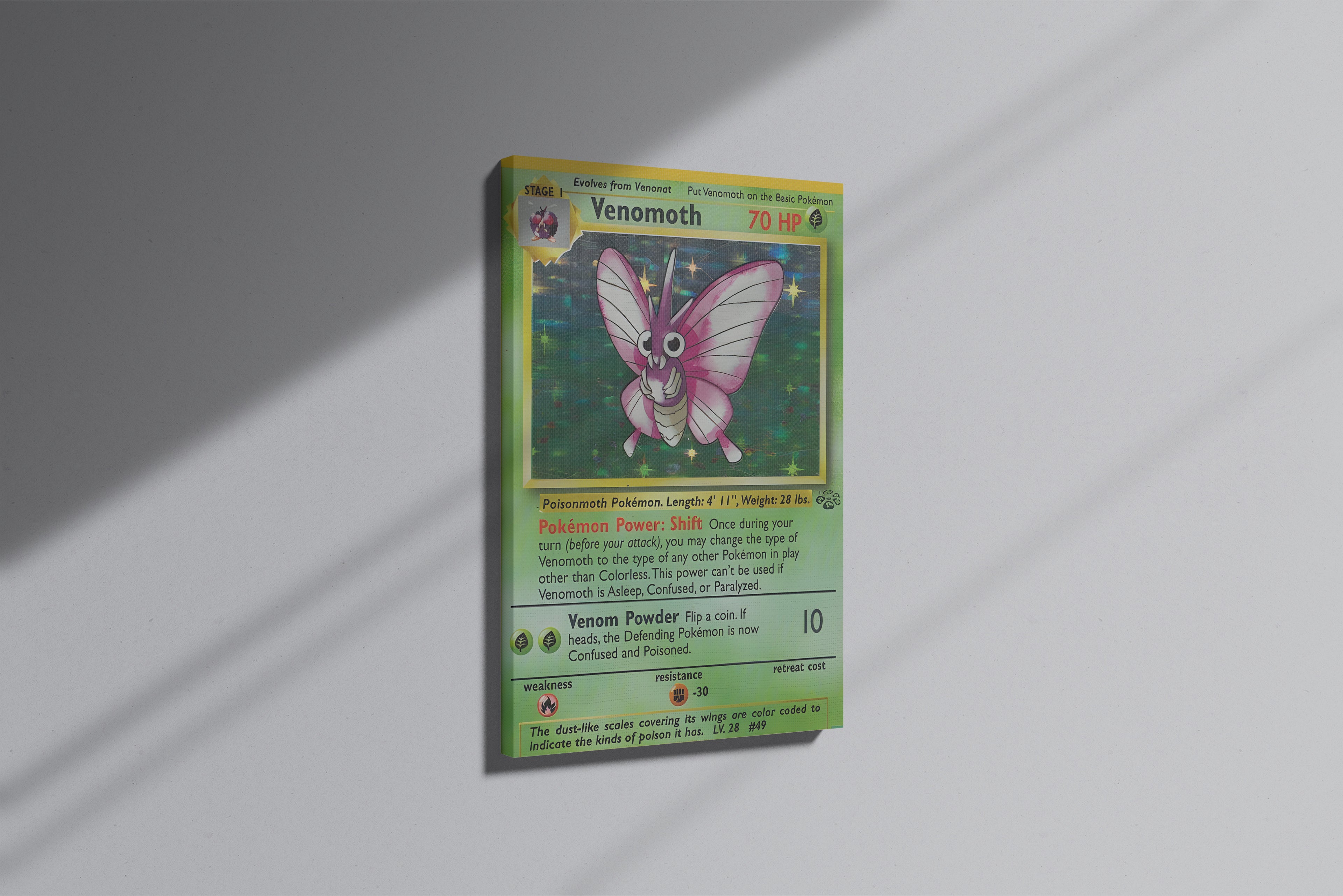 GeekCultcha Pokémon Venomoth Premium Canvas Print