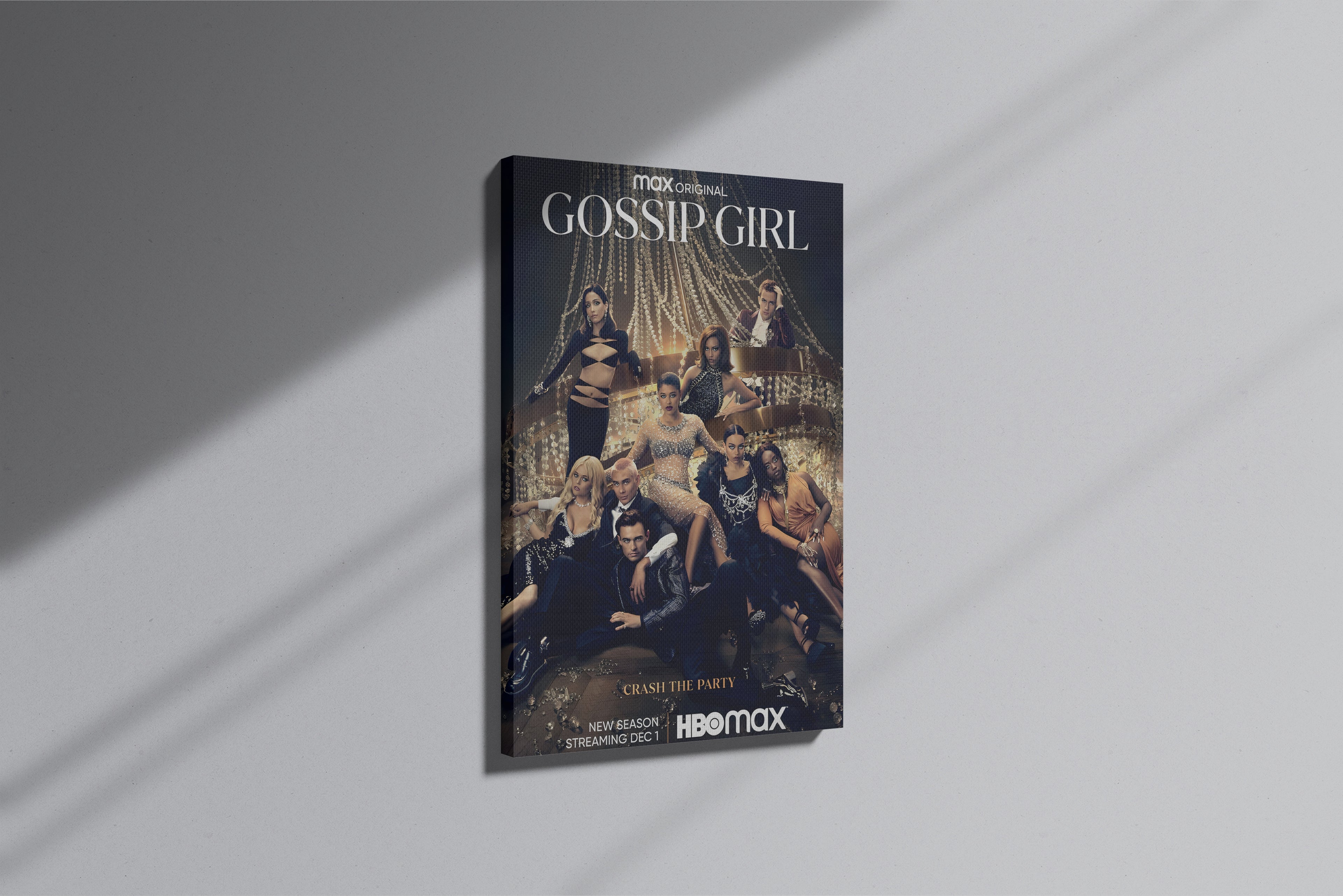 GeekCultcha Gossip Girl Max Original Premium Canvas Print