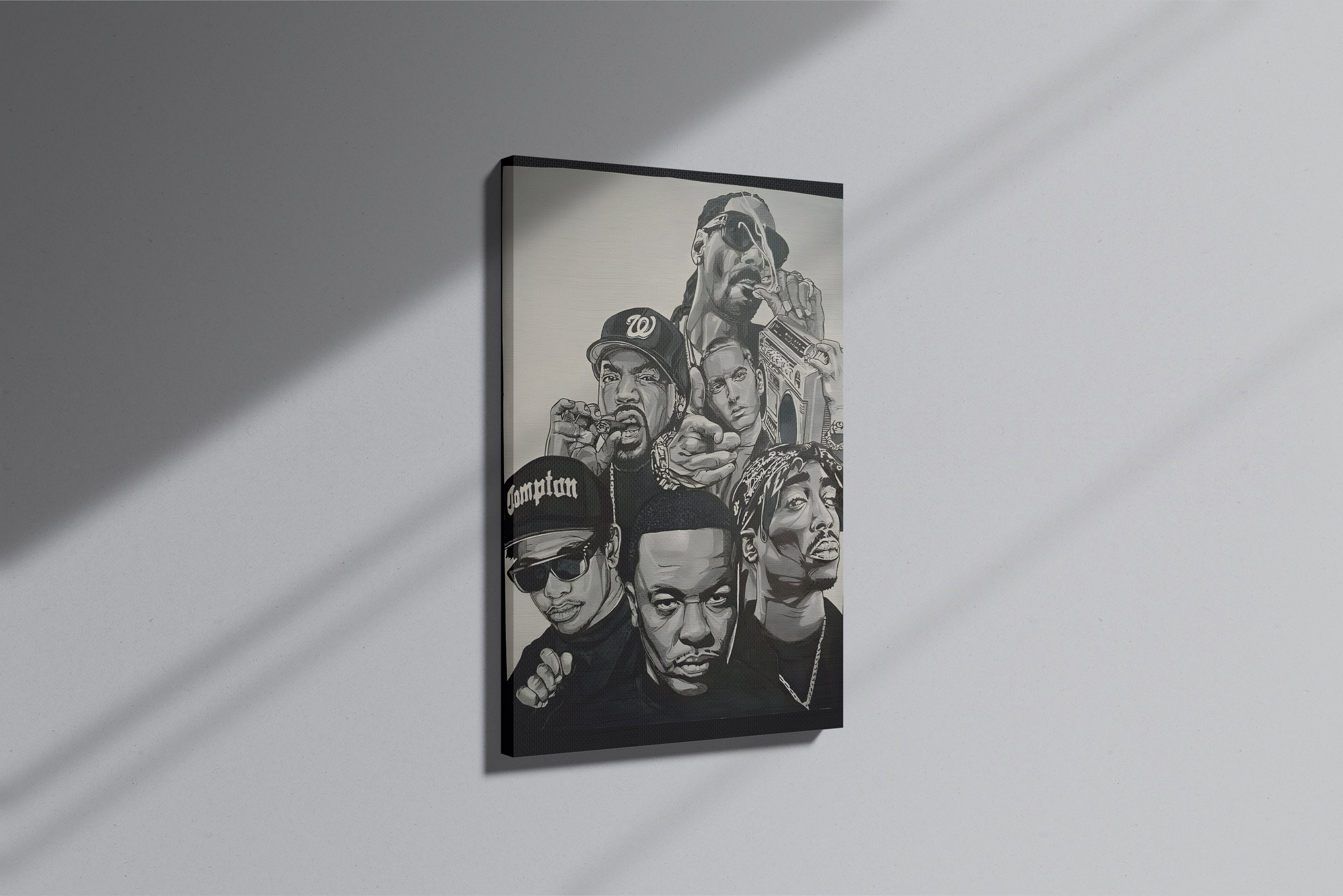 GeekCultcha Hip-Hop Icons Canvas Painting